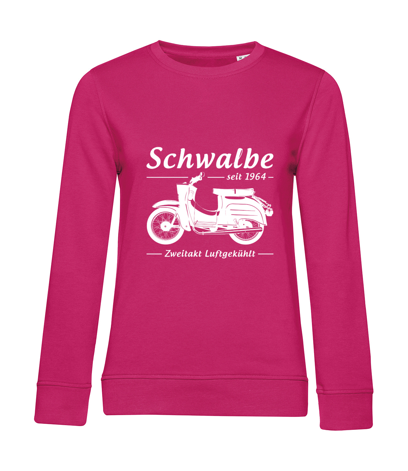 Nachhaltiges Sweatshirt Damen 2Takter - Luftgekühlt Schwalbe