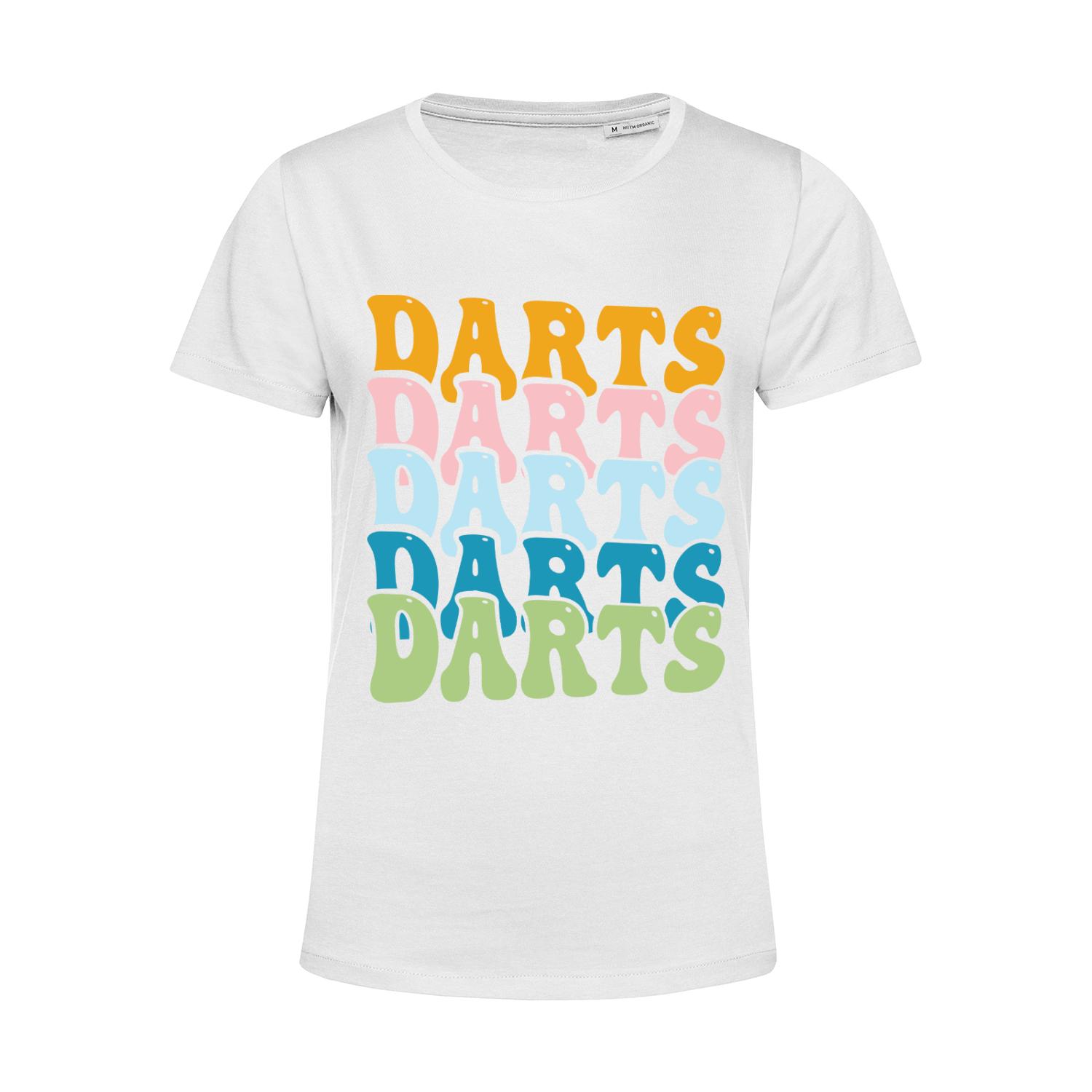 Nachhaltiges T-Shirt Damen Darts Colours
