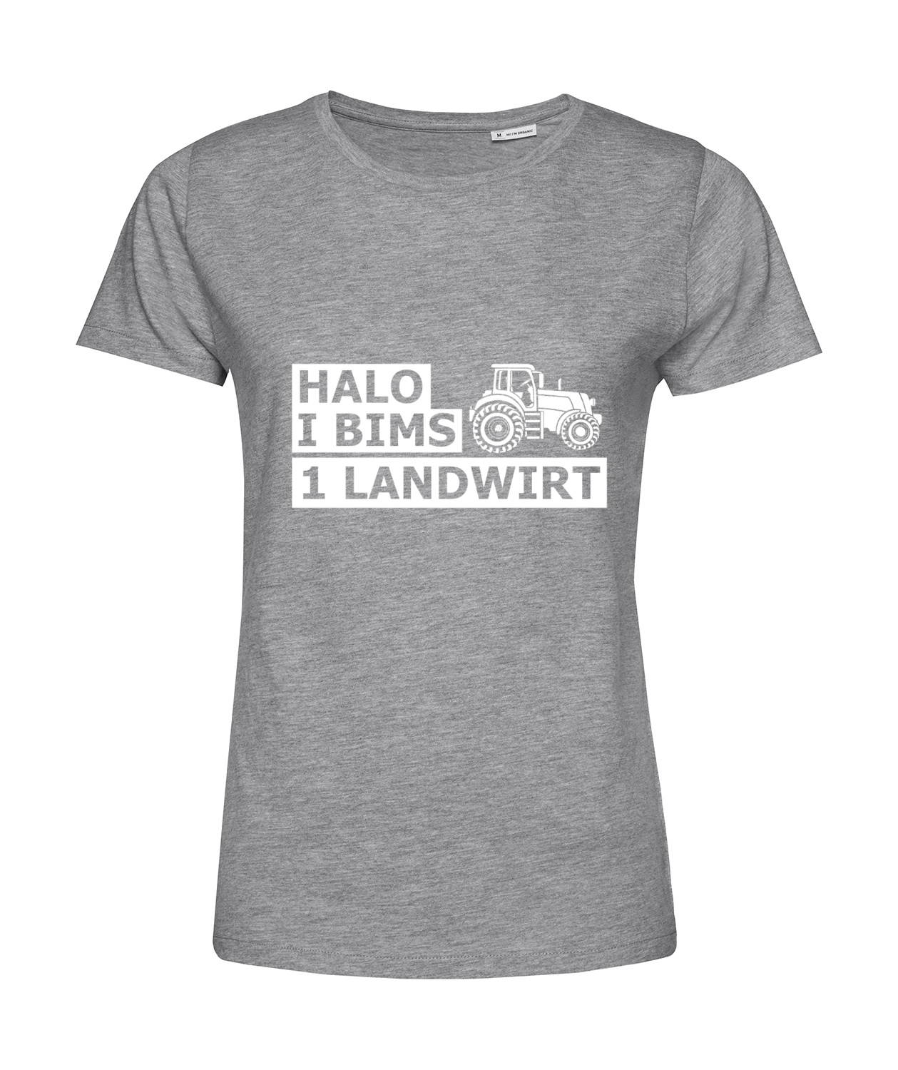 Nachhaltiges T-Shirt Damen Landwirt - Halo I bims 1 Landwirt