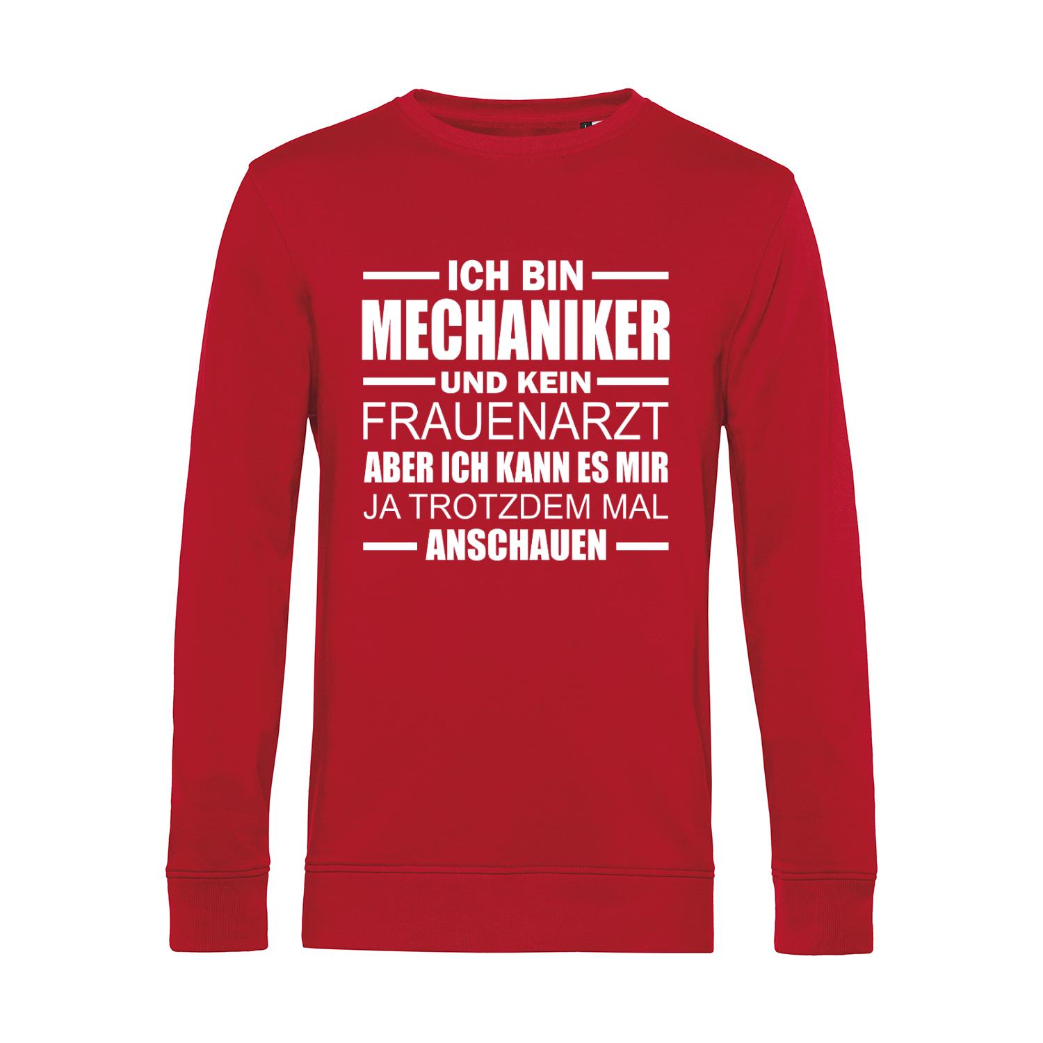 Nachhaltiges Sweatshirt Herren Mechaniker - Kein Frauenarzt