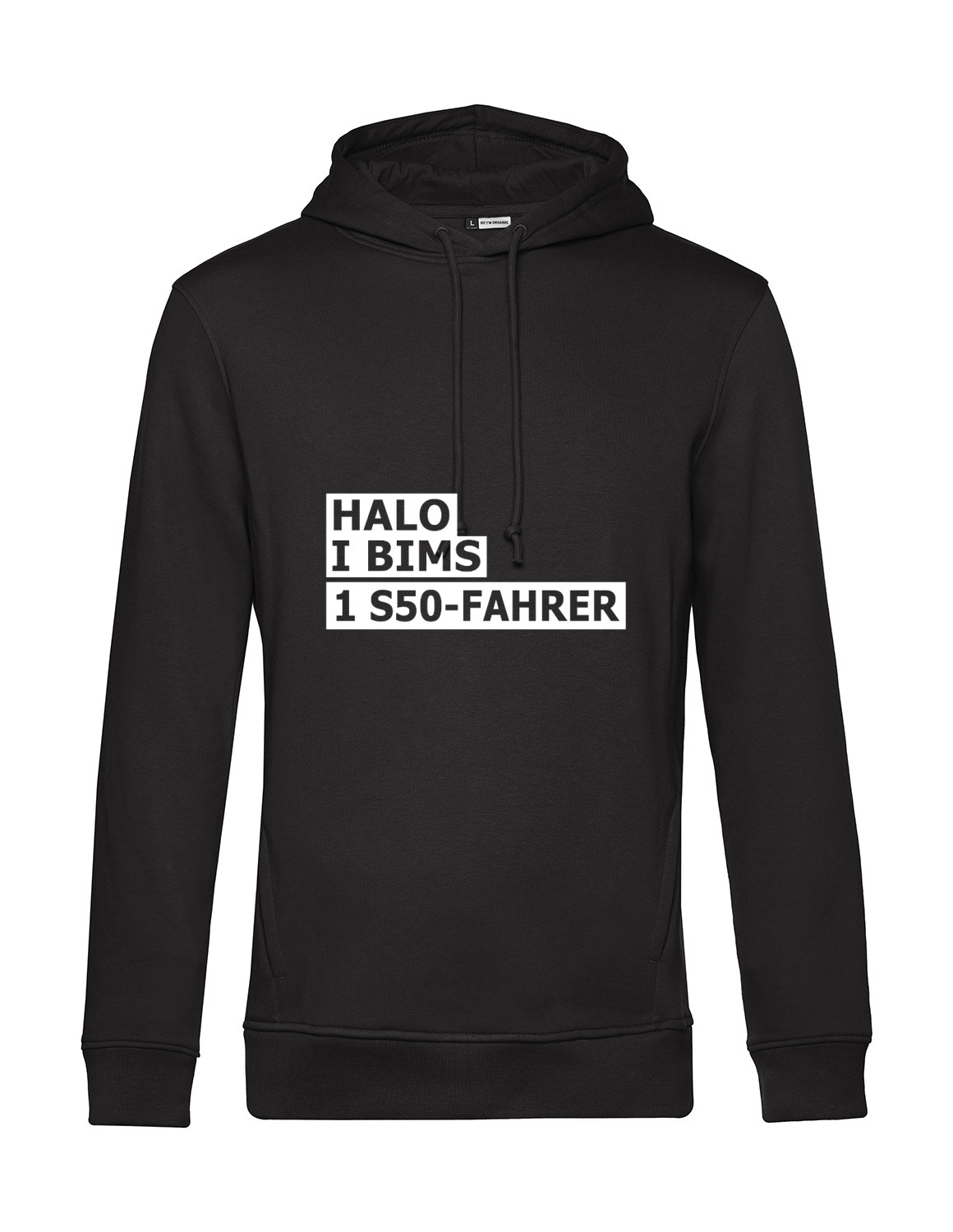 Nachhaltiger Hoodie Herren 2Takter - Halo I bims 1 S50-Fahrer