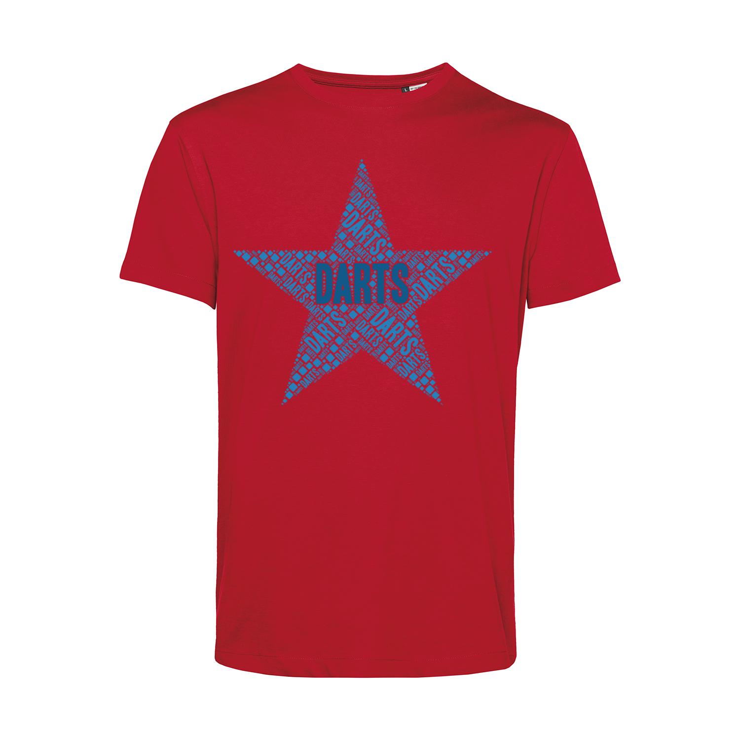 Nachhaltiges T-Shirt Herren Darts Stern