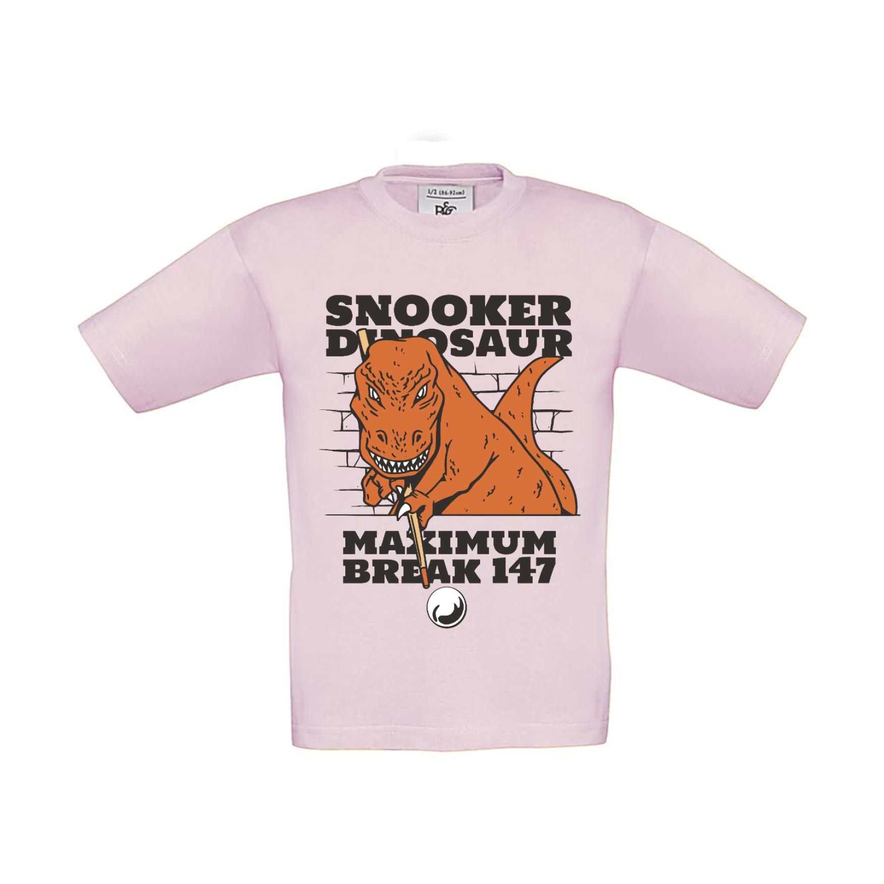 T-Shirt Kinder Snooker Dinosaurier