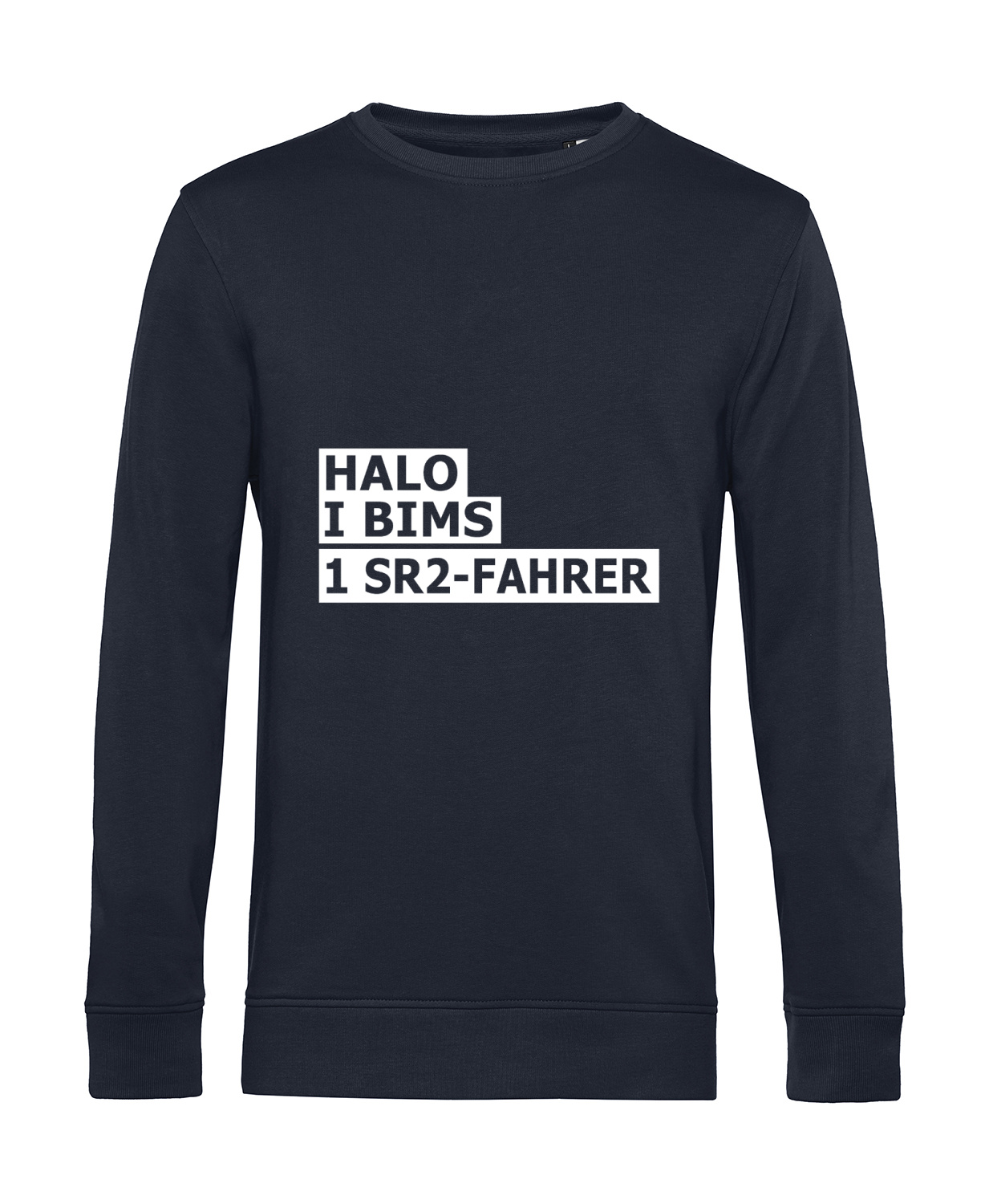 Nachhaltiges Sweatshirt Herren 2Takter - Halo I bims 1 SR2-Fahrer
