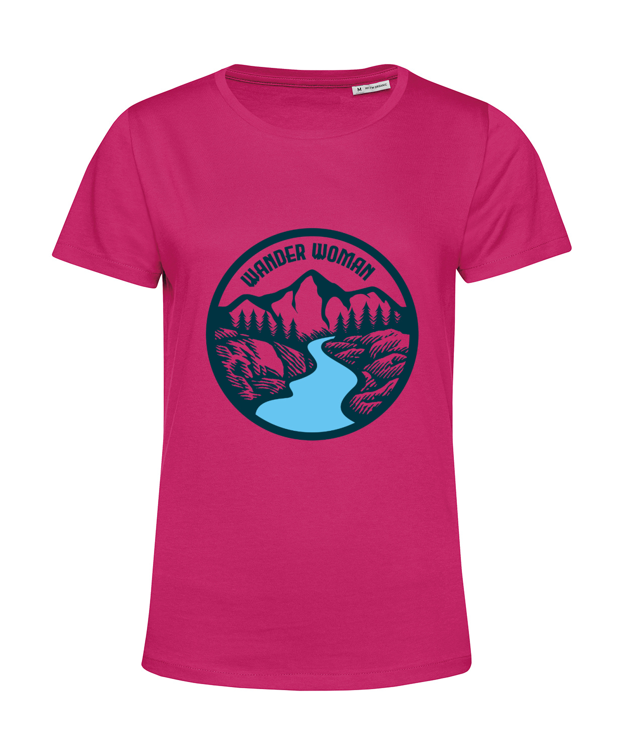 Nachhaltiges T-Shirt Damen Outdoor Wander Woman
