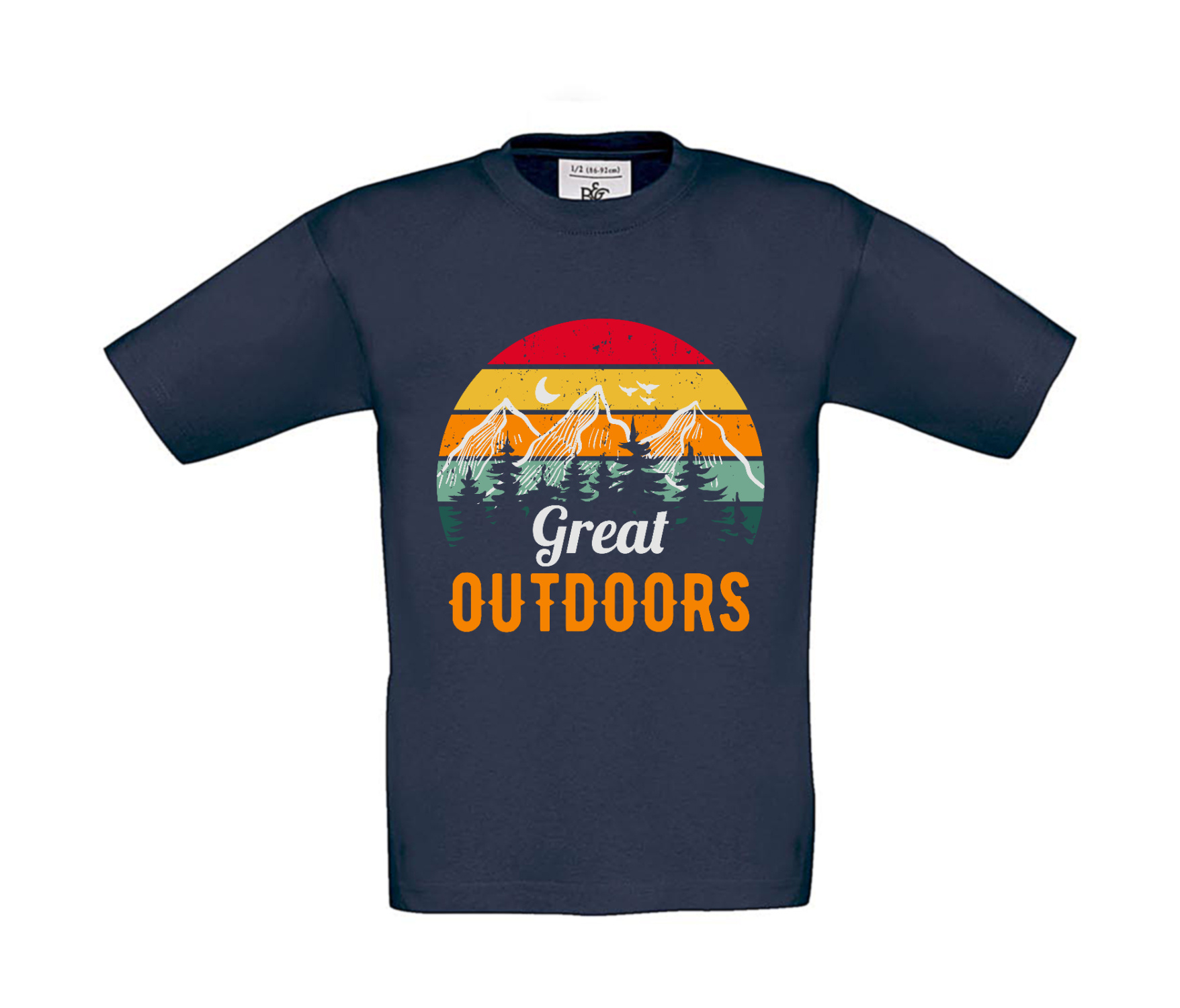T-Shirt Kinder Outdoor - Great Outdoors