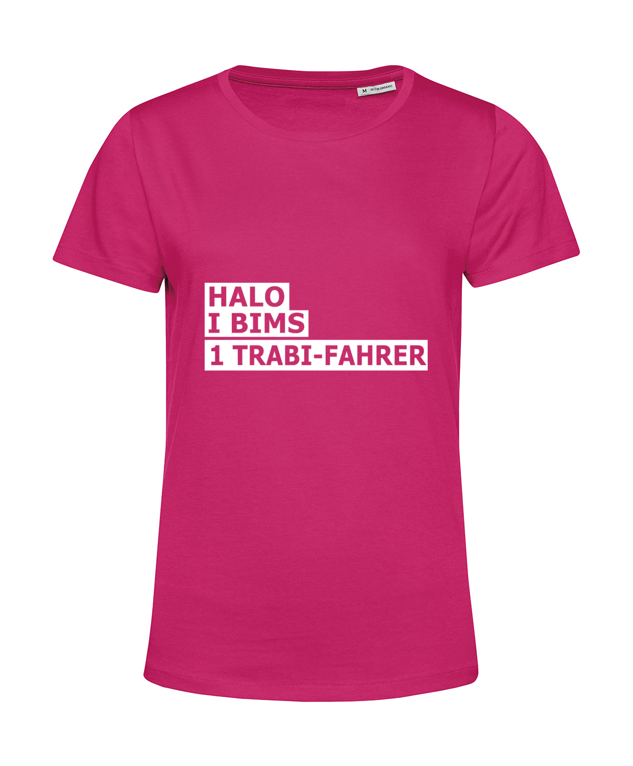 Nachhaltiges T-Shirt Damen 2Takter - Halo I bims 1 Trabi-Fahrer