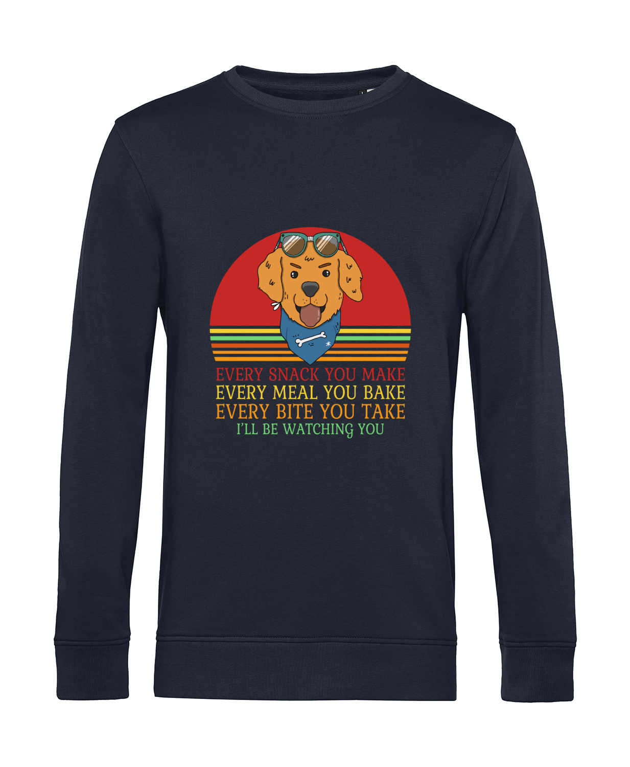 Nachhaltiges Sweatshirt Herren Hunde - Every Snack You Make