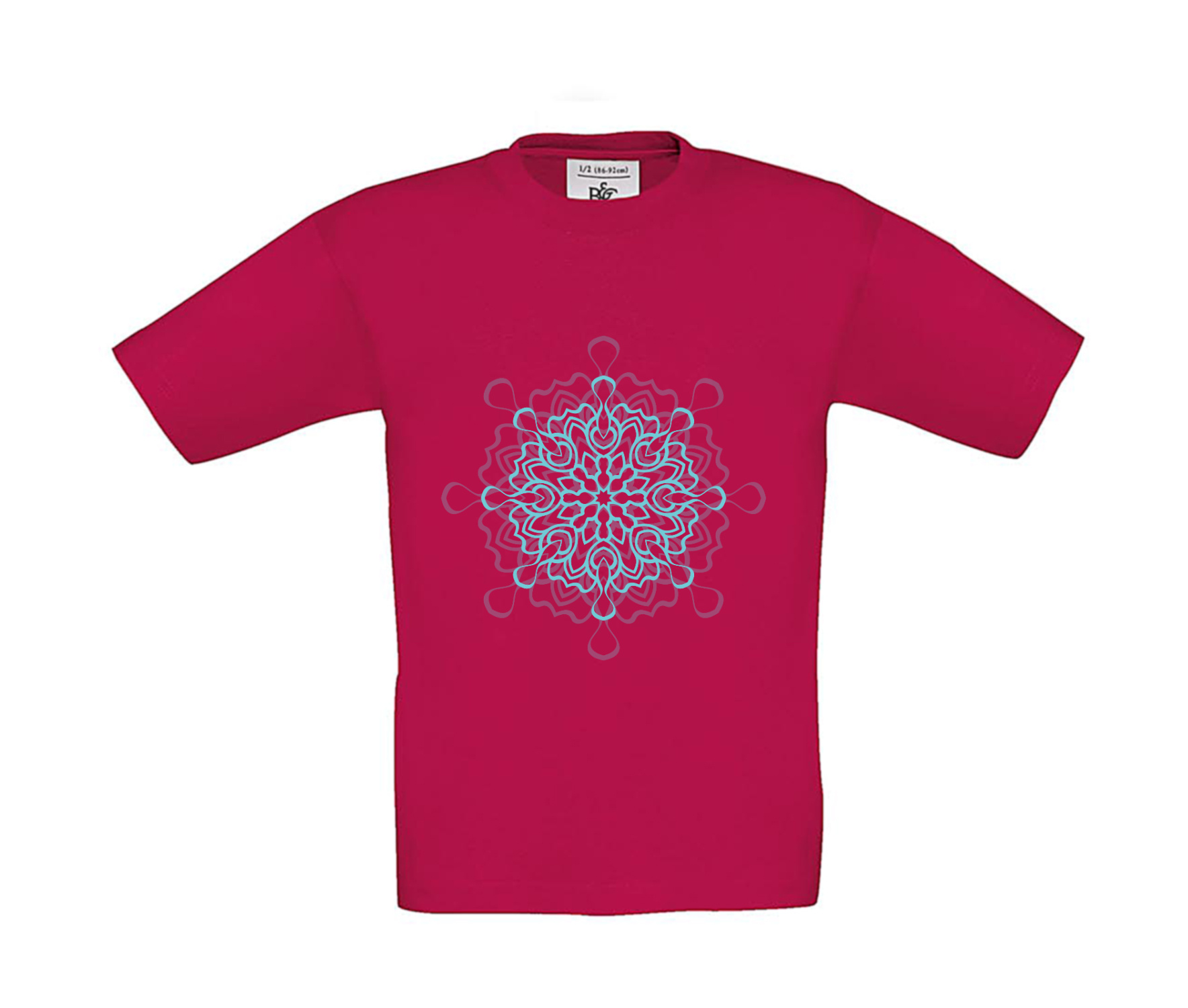 T-Shirt Kinder Mandala Asian Style
