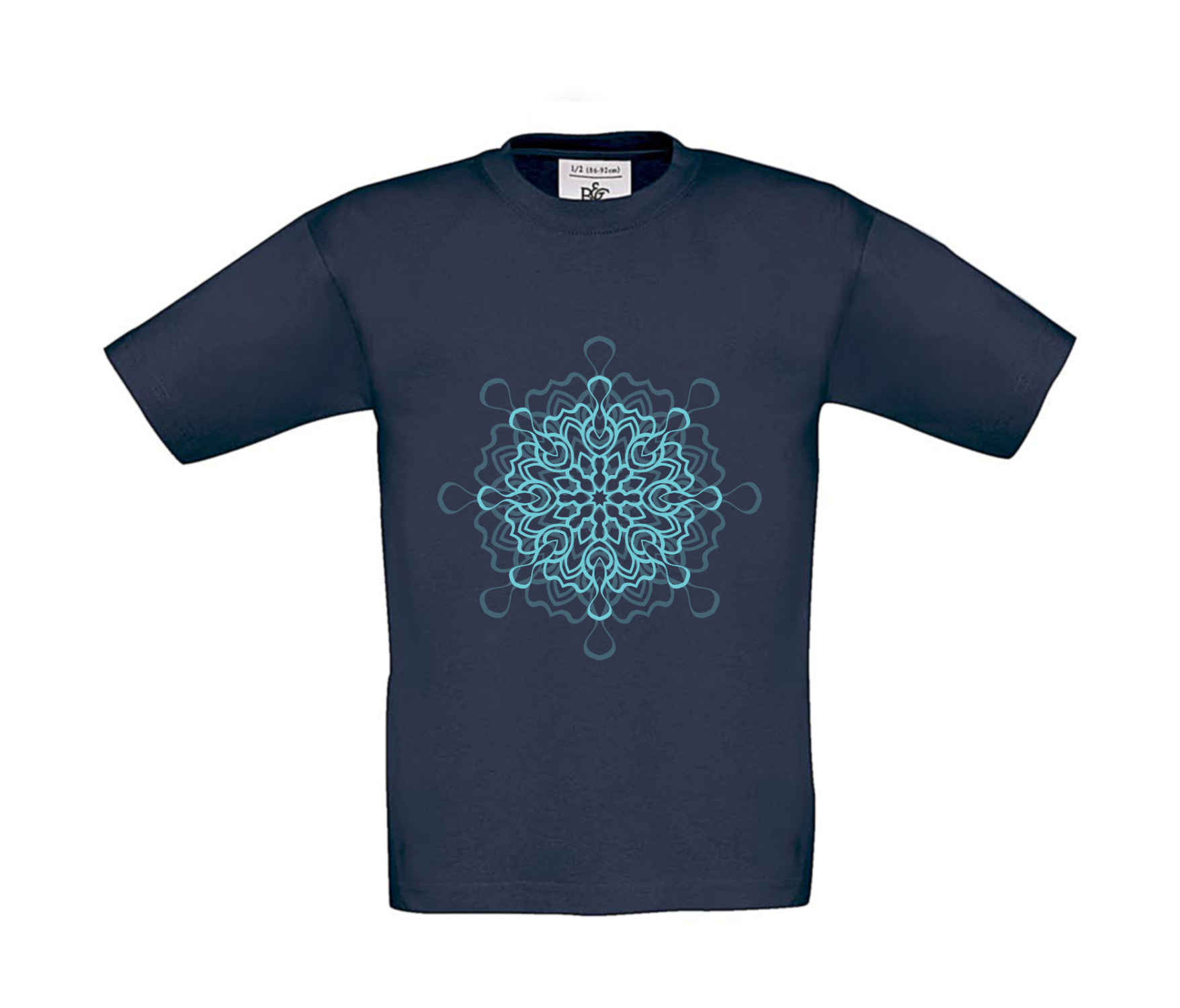 T-Shirt Kinder Mandala Asian Style