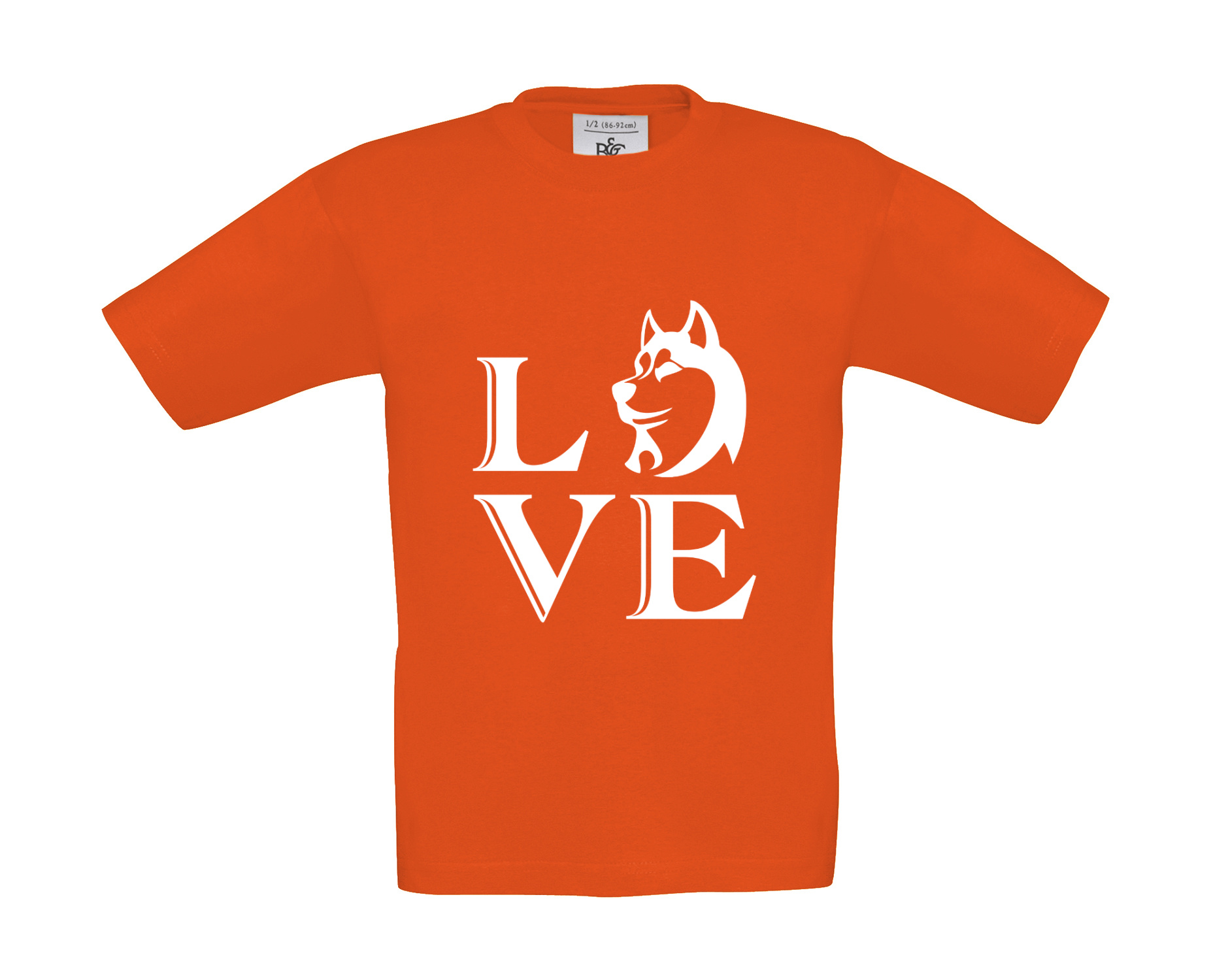 T-Shirt Kinder Hunde - Love