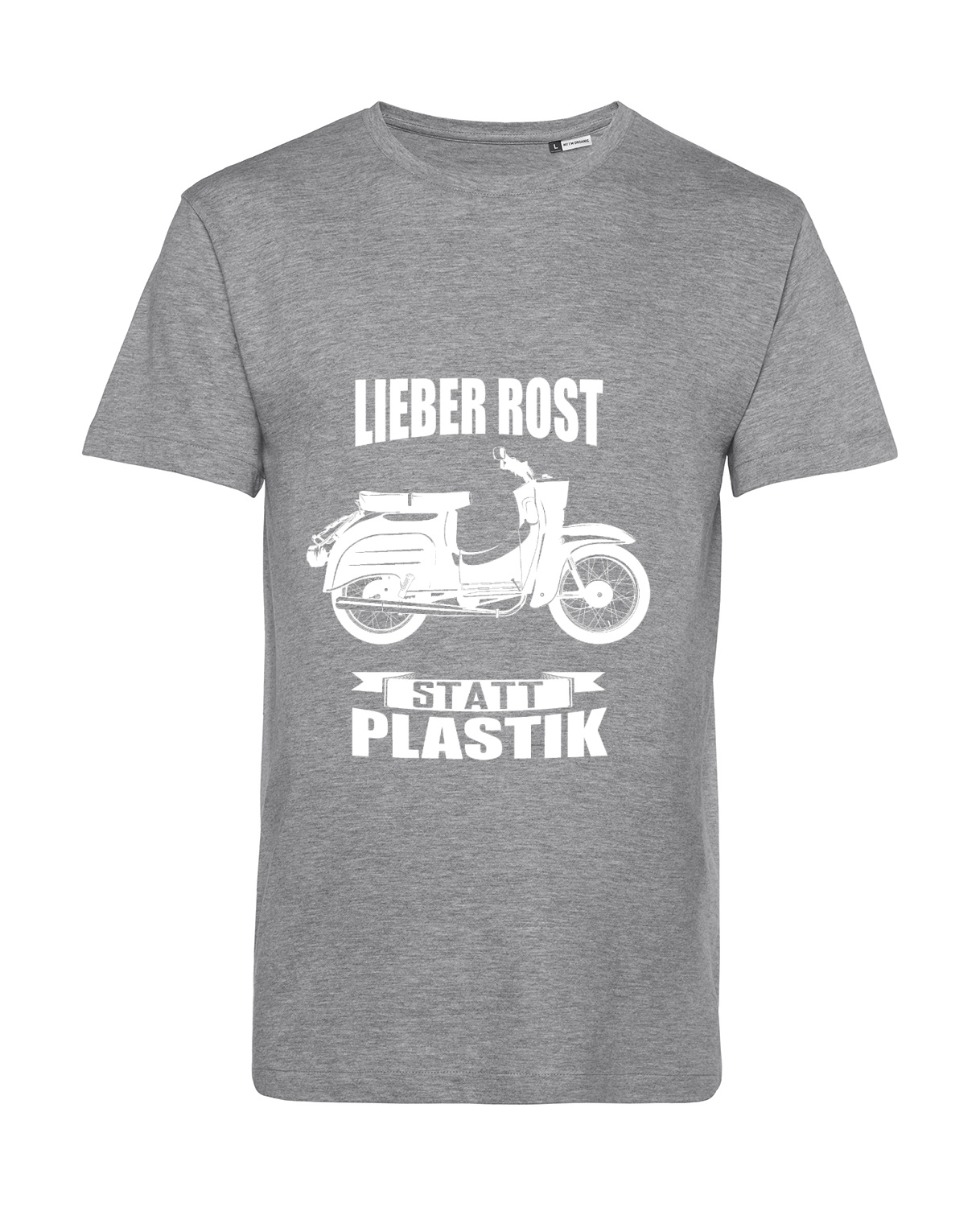 Nachhaltiges T-Shirt Herren 2Takter - Lieber Rost statt Plastik Schwalbe
