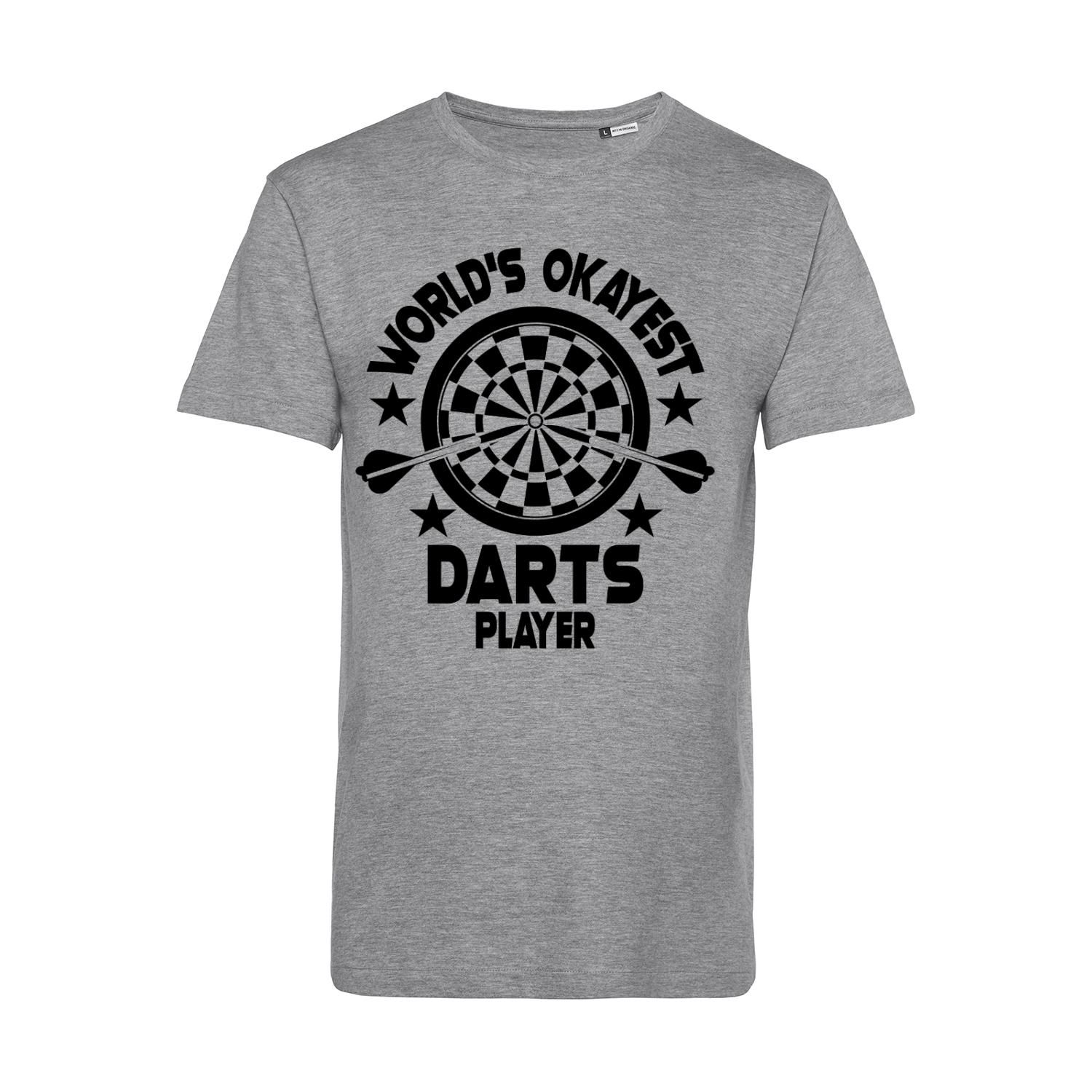 Nachhaltiges T-Shirt Herren World's Okayest Darts Player