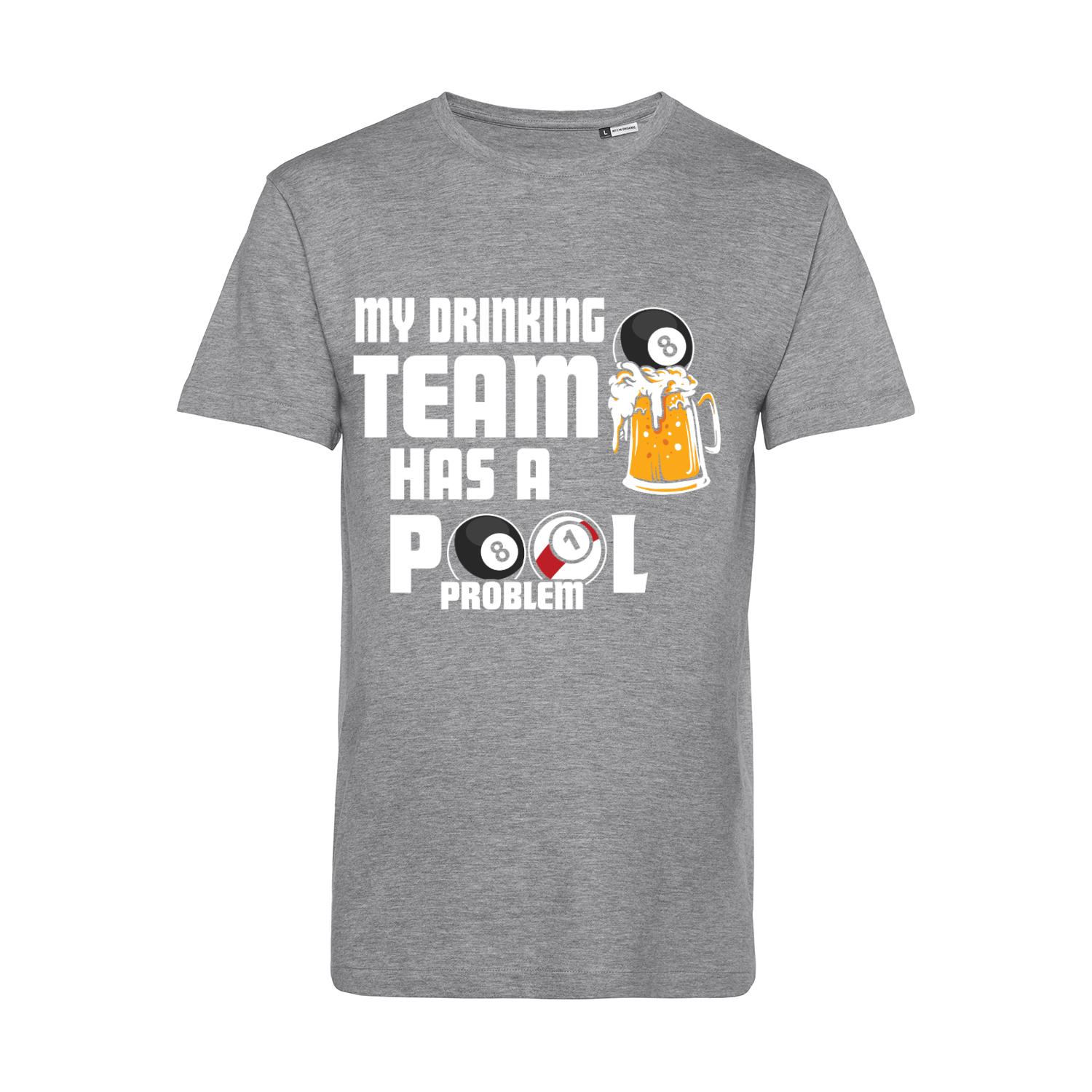 Nachhaltiges T-Shirt Herren Billard - My Drinking Team has a Pool Problem