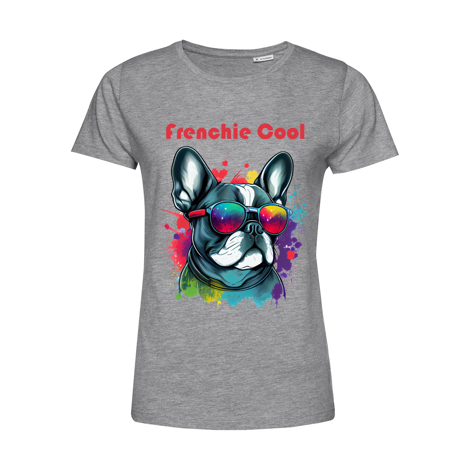 Nachhaltiges T-Shirt Damen Hunde - Frenchie Cool Französische Bulldogge
