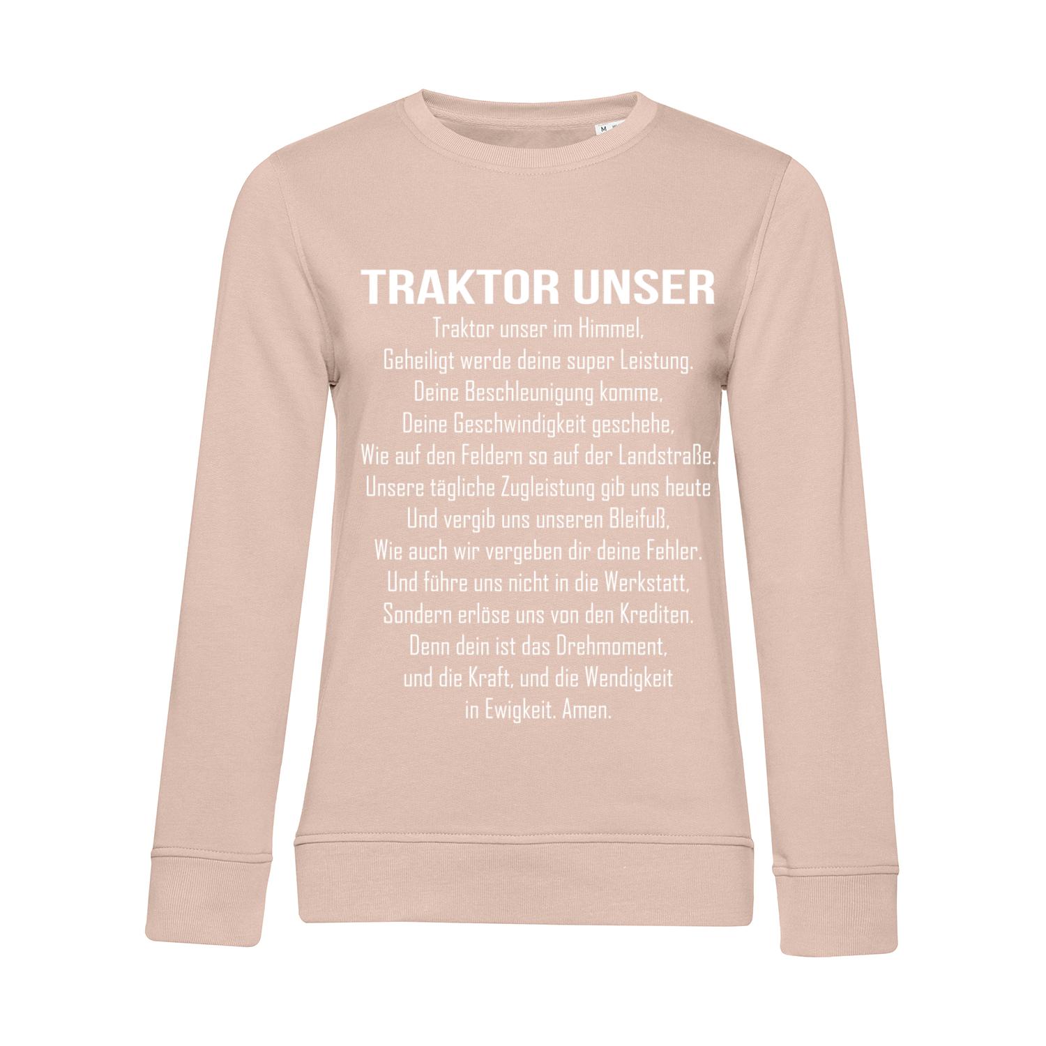 Nachhaltiges Sweatshirt Damen Landwirt - Traktor unser
