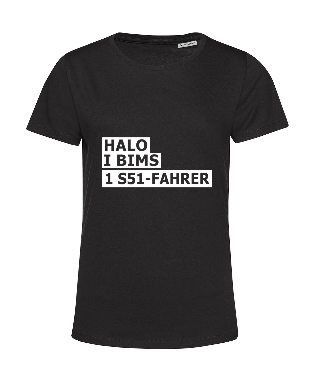 Nachhaltiges T-Shirt Damen 2Takter - Halo I bims 1 S51-Fahrer
