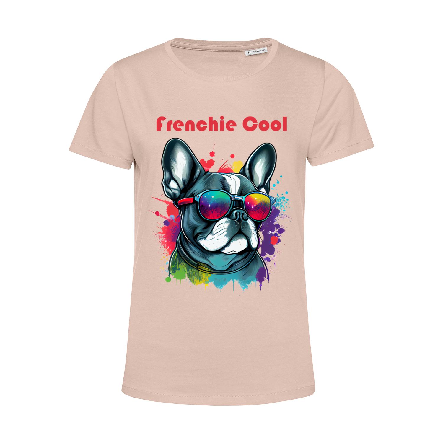 Nachhaltiges T-Shirt Damen Hunde - Frenchie Cool Französische Bulldogge