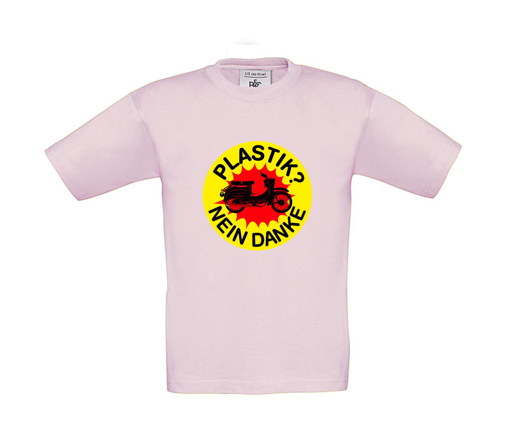 T-Shirt Kinder 2Takter - Plastik Nein Danke Schwalbe