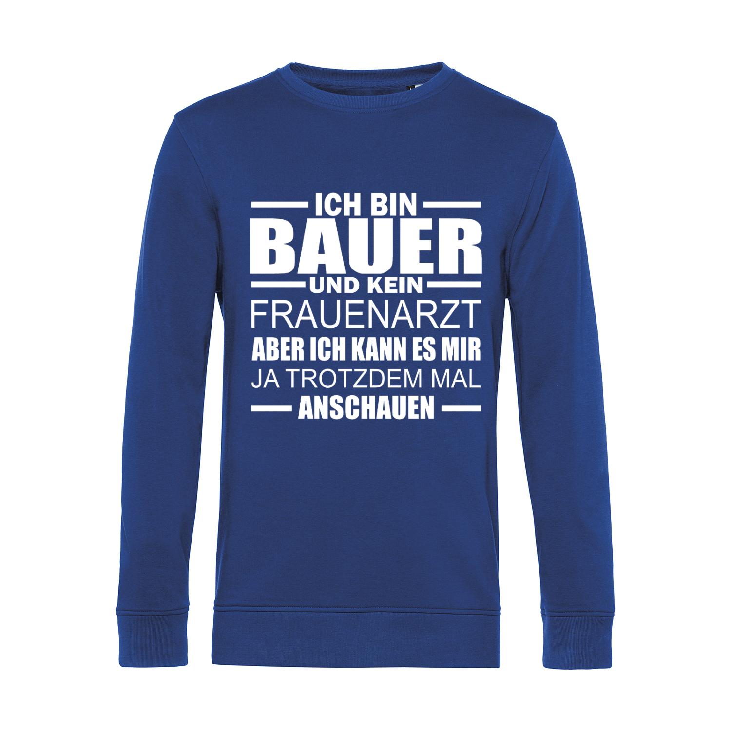 Nachhaltiges Sweatshirt Herren Bauer - Kein Frauenarzt