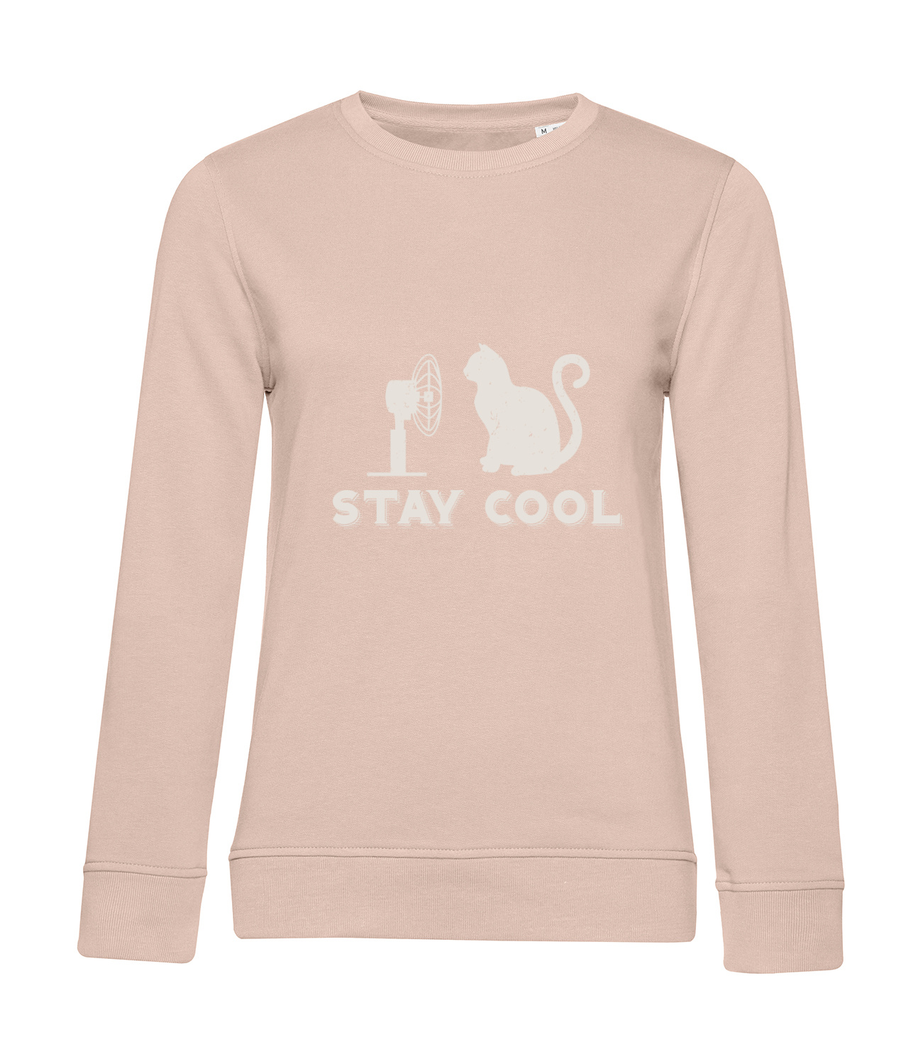 Nachhaltiges Sweatshirt Damen Katzen - Stay Cool