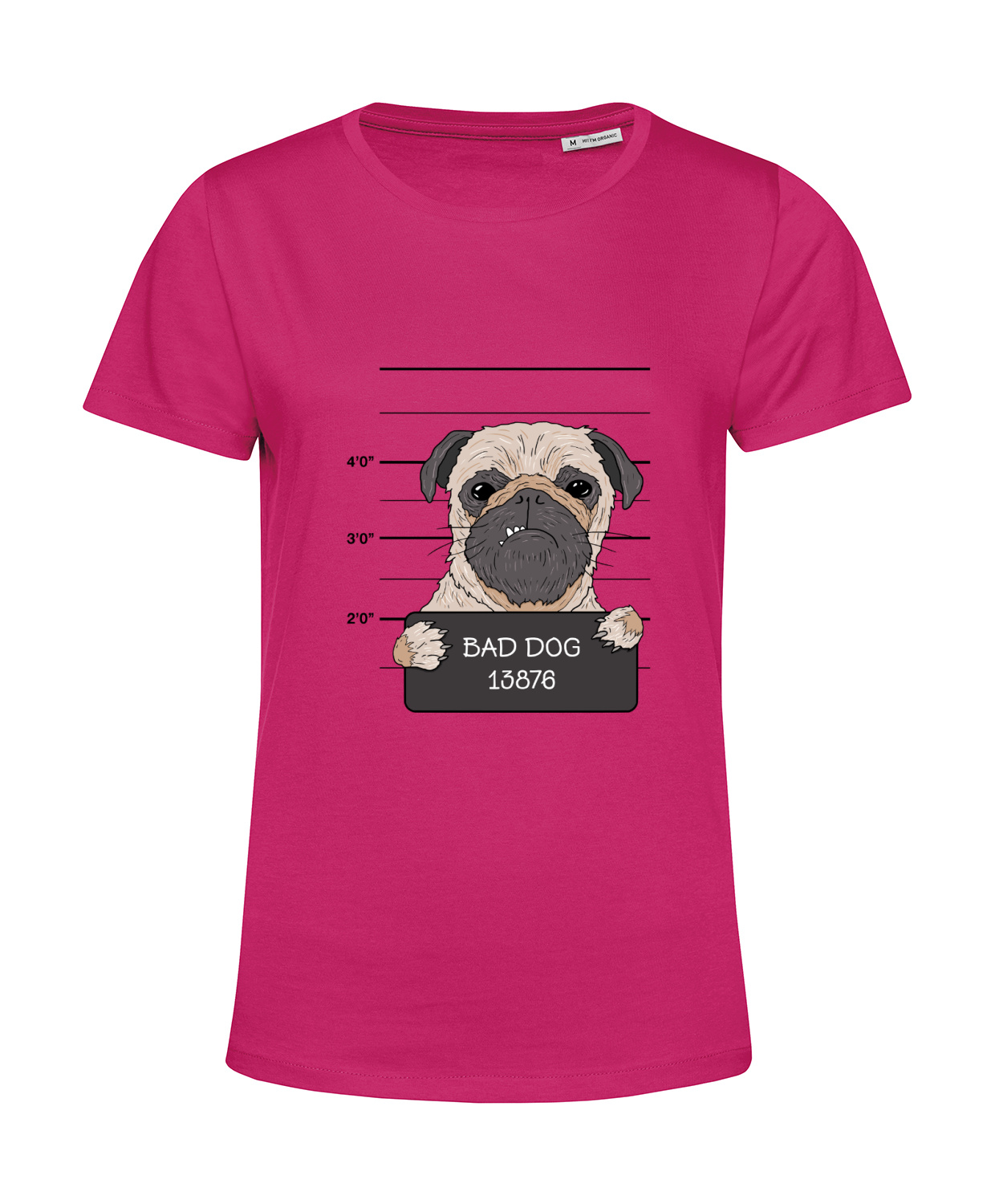 Nachhaltiges T-Shirt Damen Hunde - Knastfoto Bad Dog
