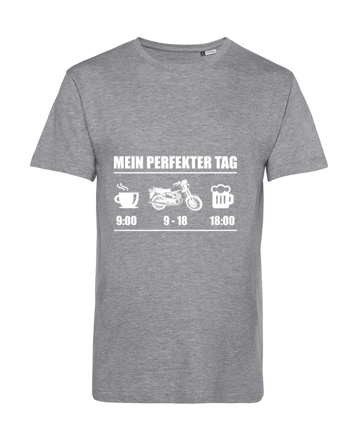Nachhaltiges T-Shirt Herren 2Takter - Mein perfekter Tag MZ