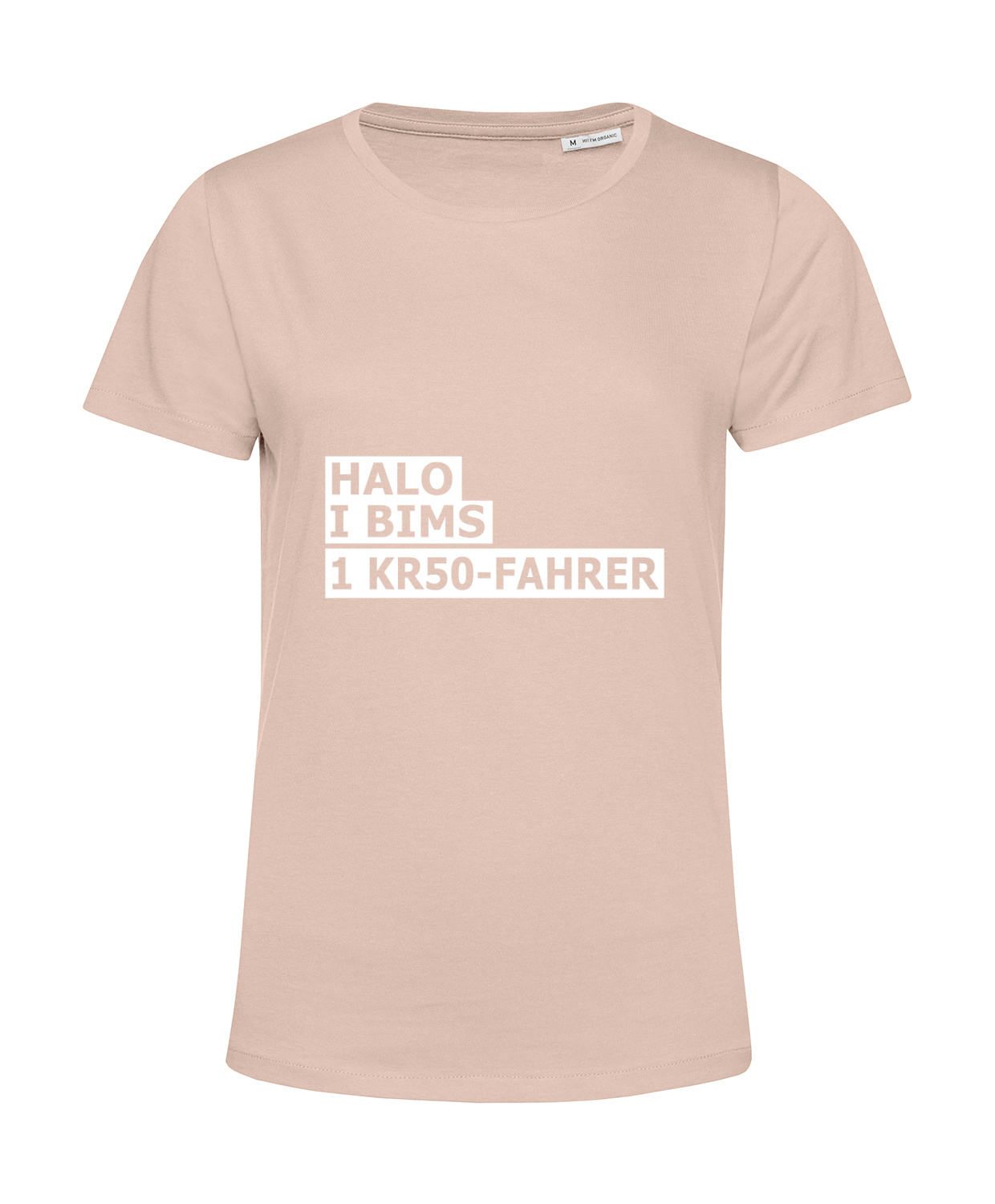Nachhaltiges T-Shirt Damen 2Takter - Halo I bims 1 KR50-Fahrer