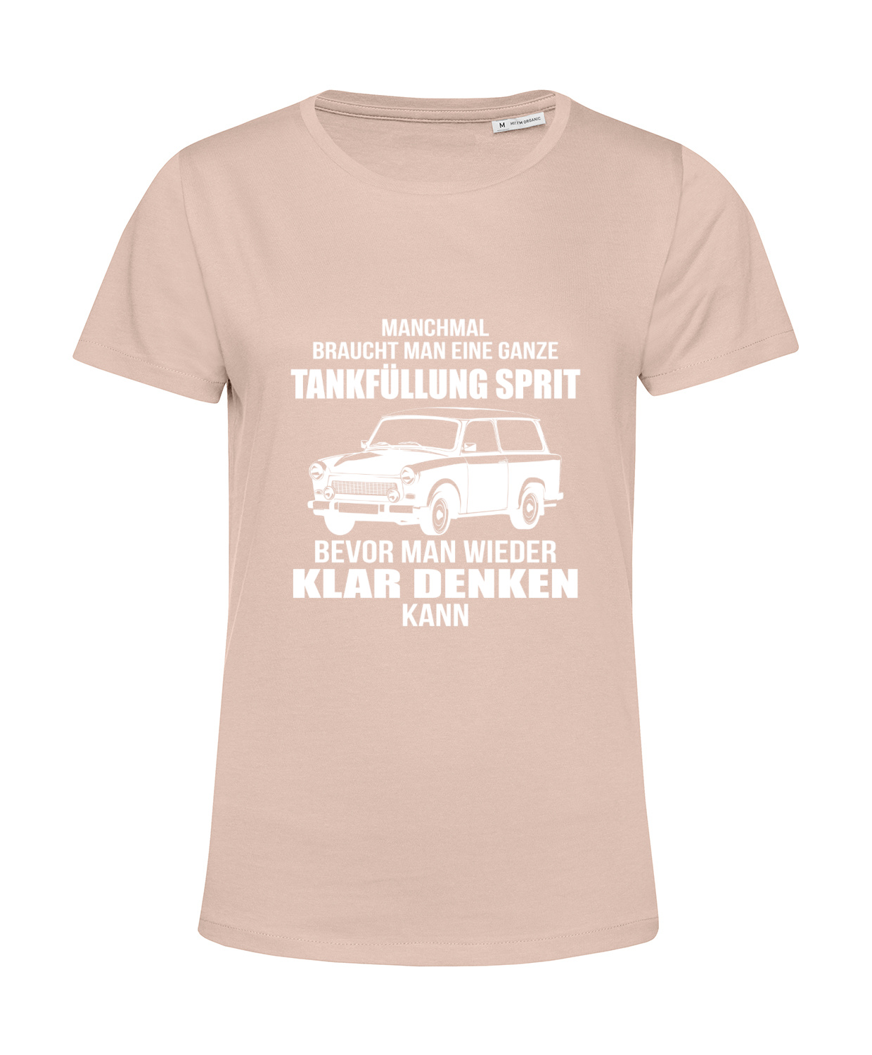 Nachhaltiges T-Shirt Damen 2Takt - Ganze Tankfüllung Trabant Kombi