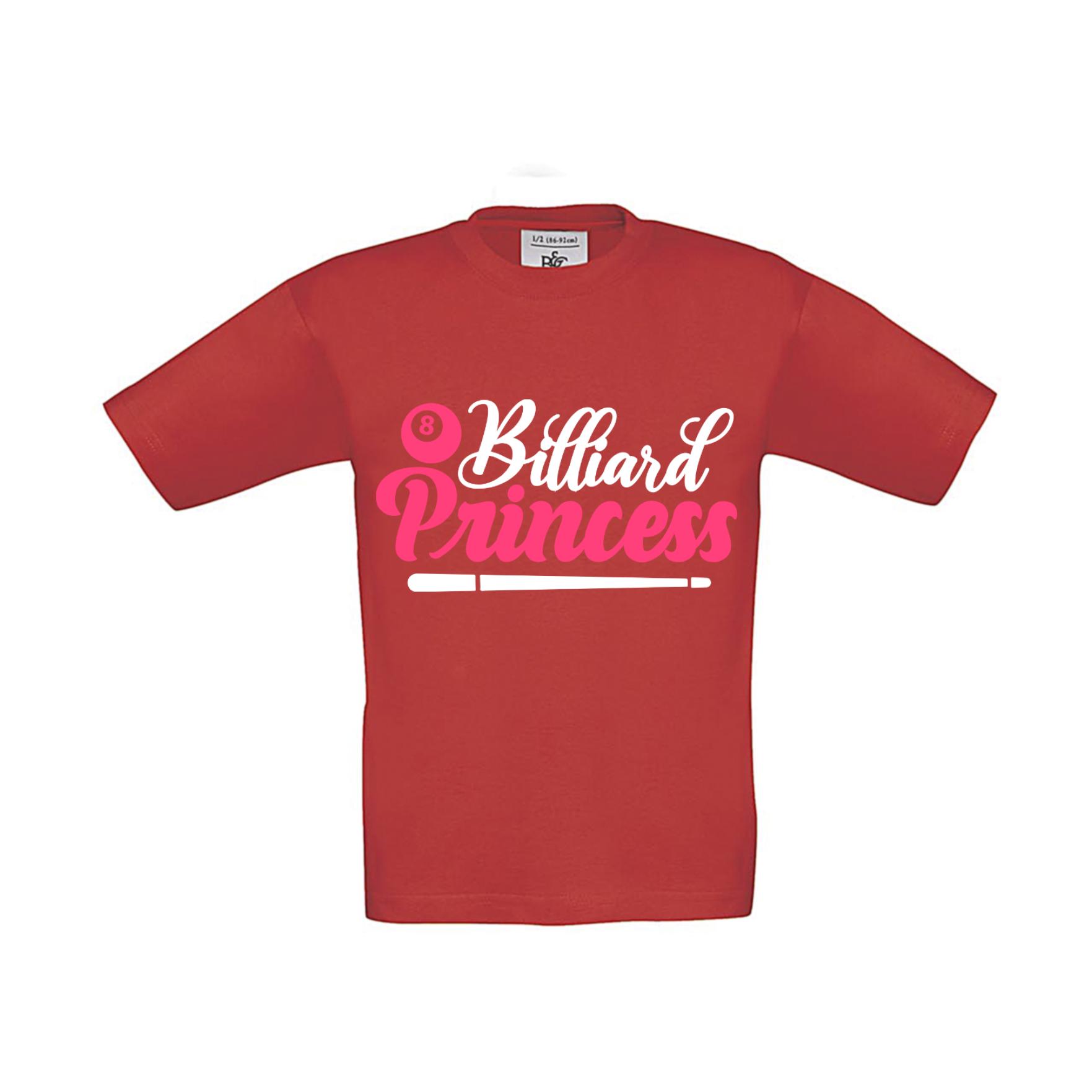 T-Shirt Kinder Billard Princess