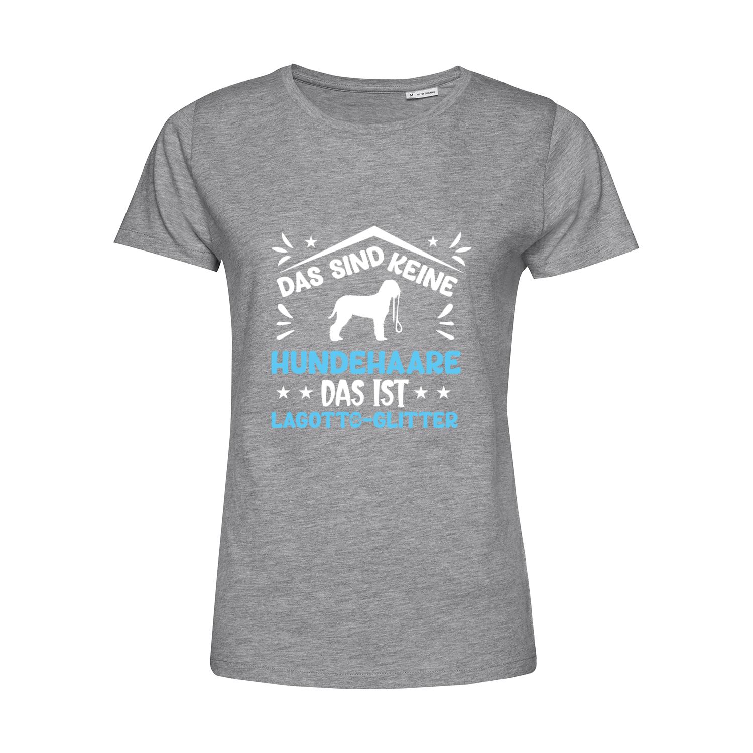 Nachhaltiges T-Shirt Damen Hunde - Keine Hundehaare Lagotto Glitter