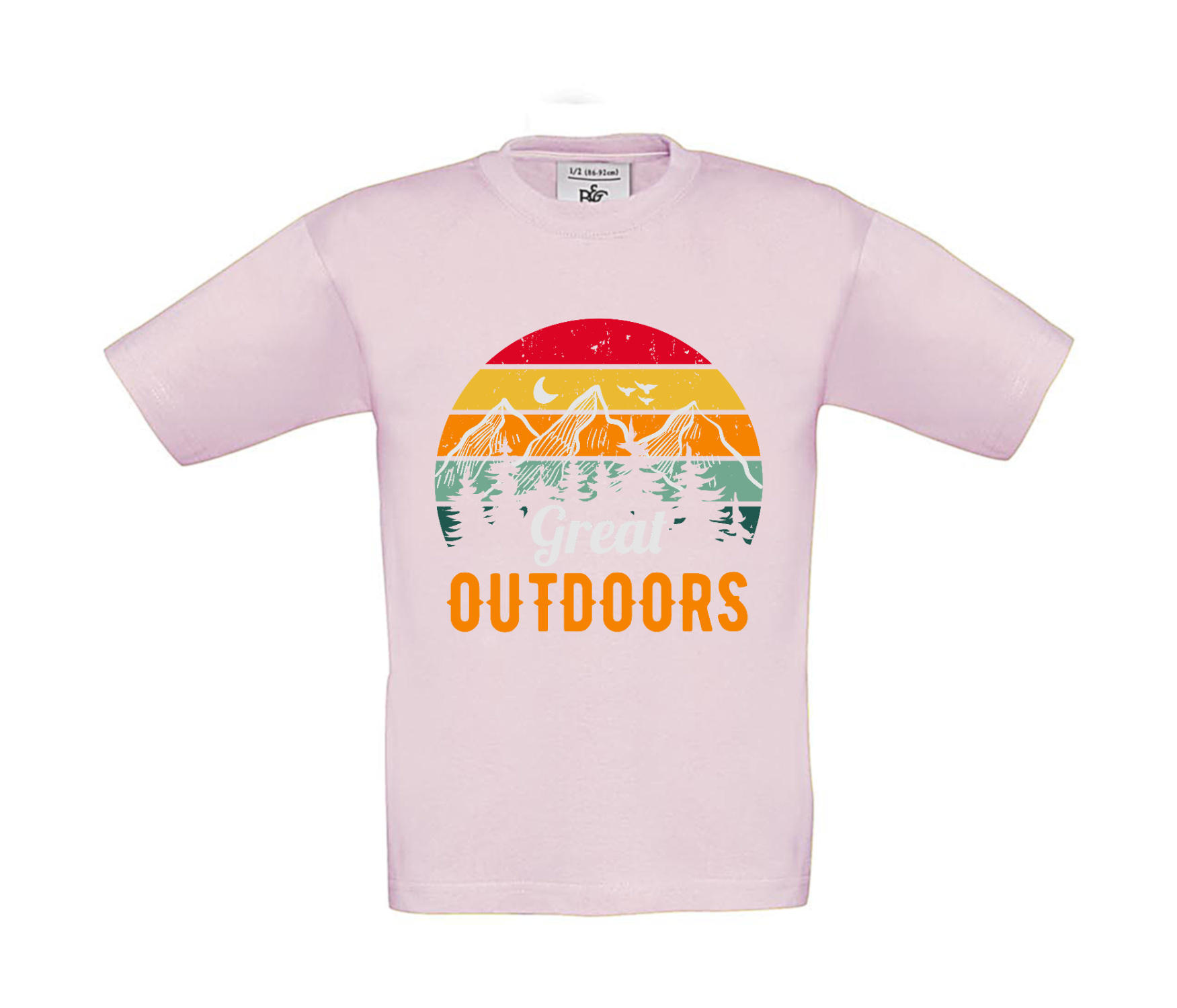 T-Shirt Kinder Outdoor - Great Outdoors