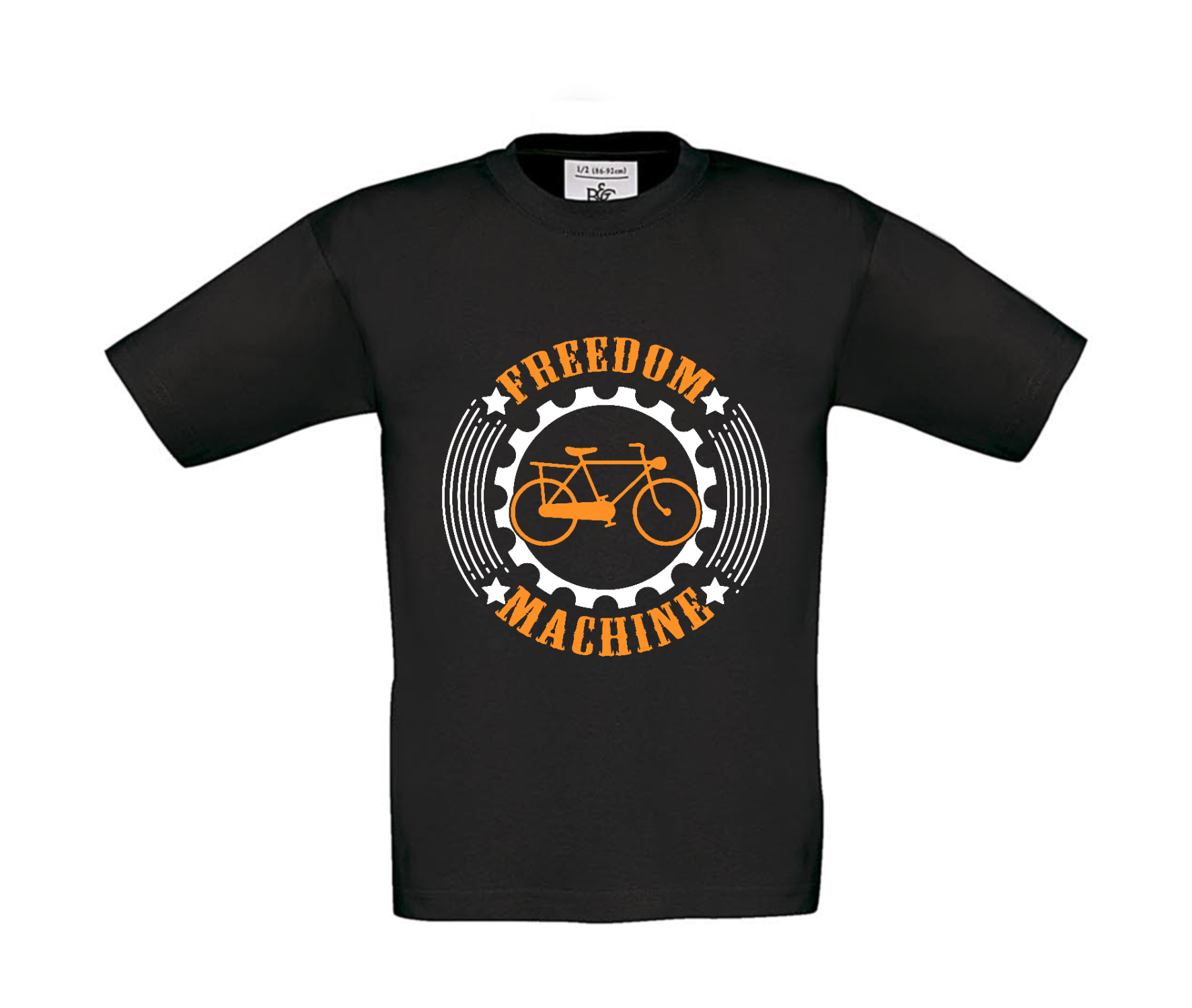 T-Shirt Kinder Fahrrad Freedom Machine