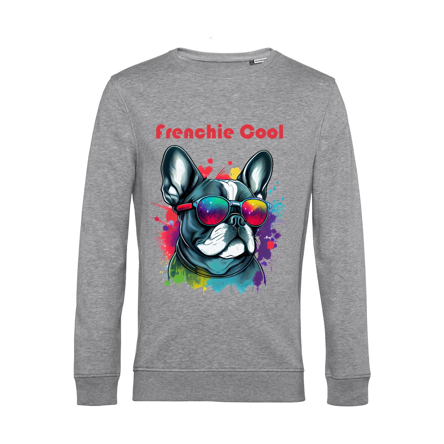 Nachhaltiges Sweatshirt Herren Hunde - Frenchie Cool Französische Bulldogge
