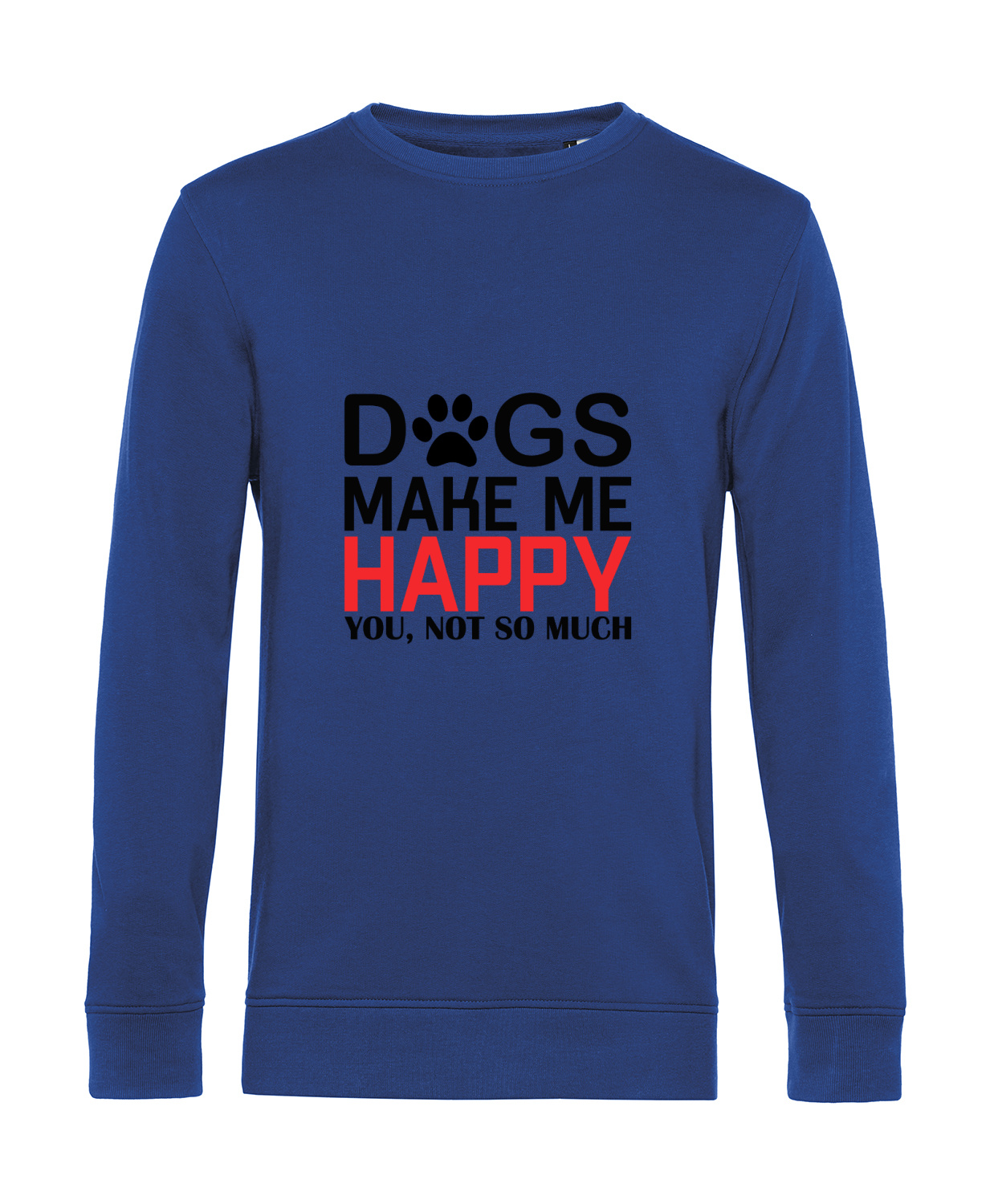 Nachhaltiges Sweatshirt Herren Hunde - Dogs make me happy