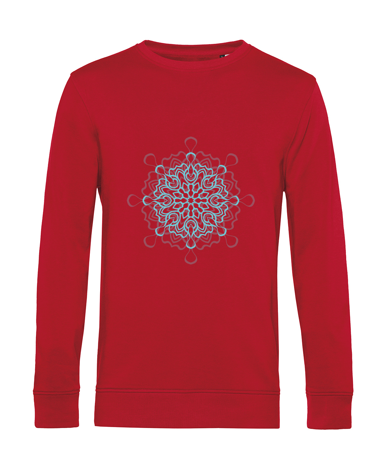 Nachhaltiges Sweatshirt Herren Mandala Asian Style