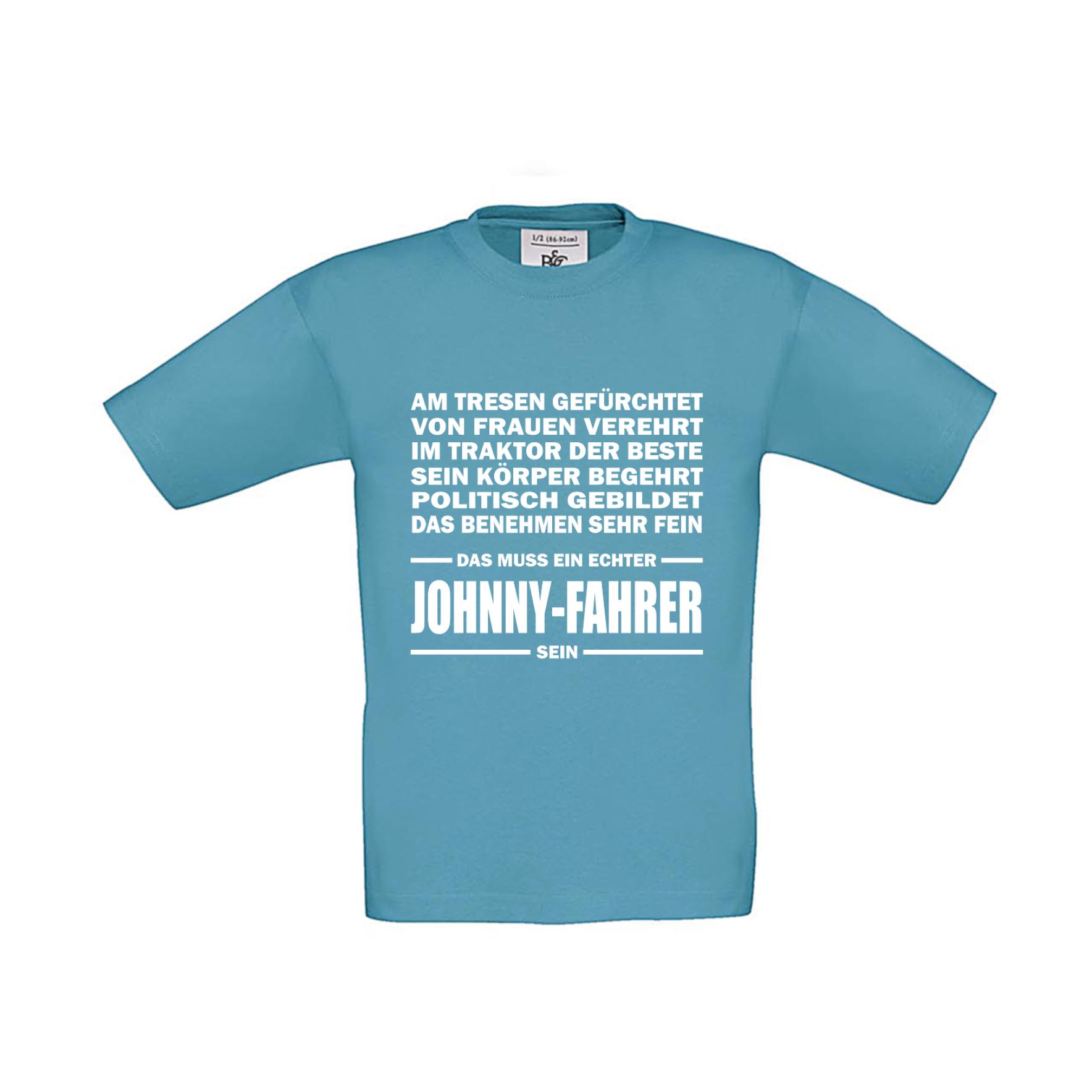 T-Shirt Kinder Landwirt - Am Tresen gefürchtet der Johnny Fahrer