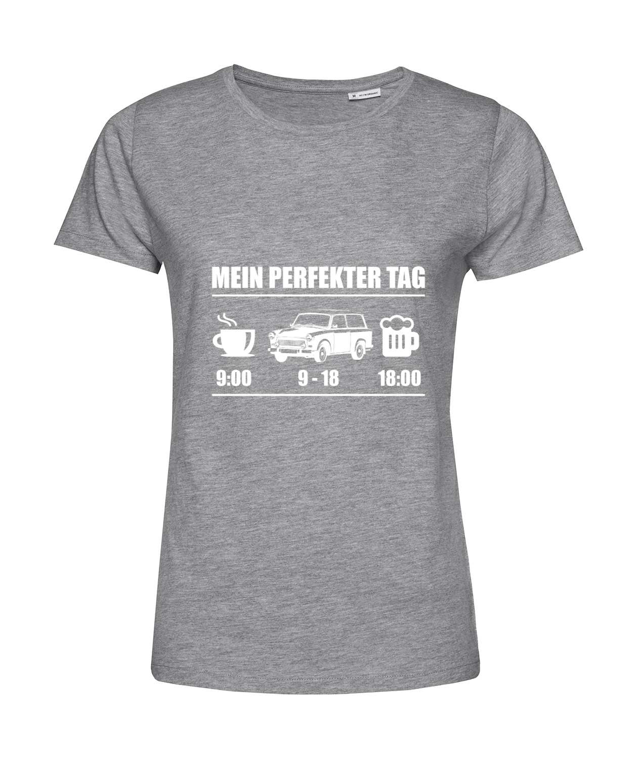 Nachhaltiges T-Shirt Damen 2Takter - Mein perfekter Tag Trabant Kombi