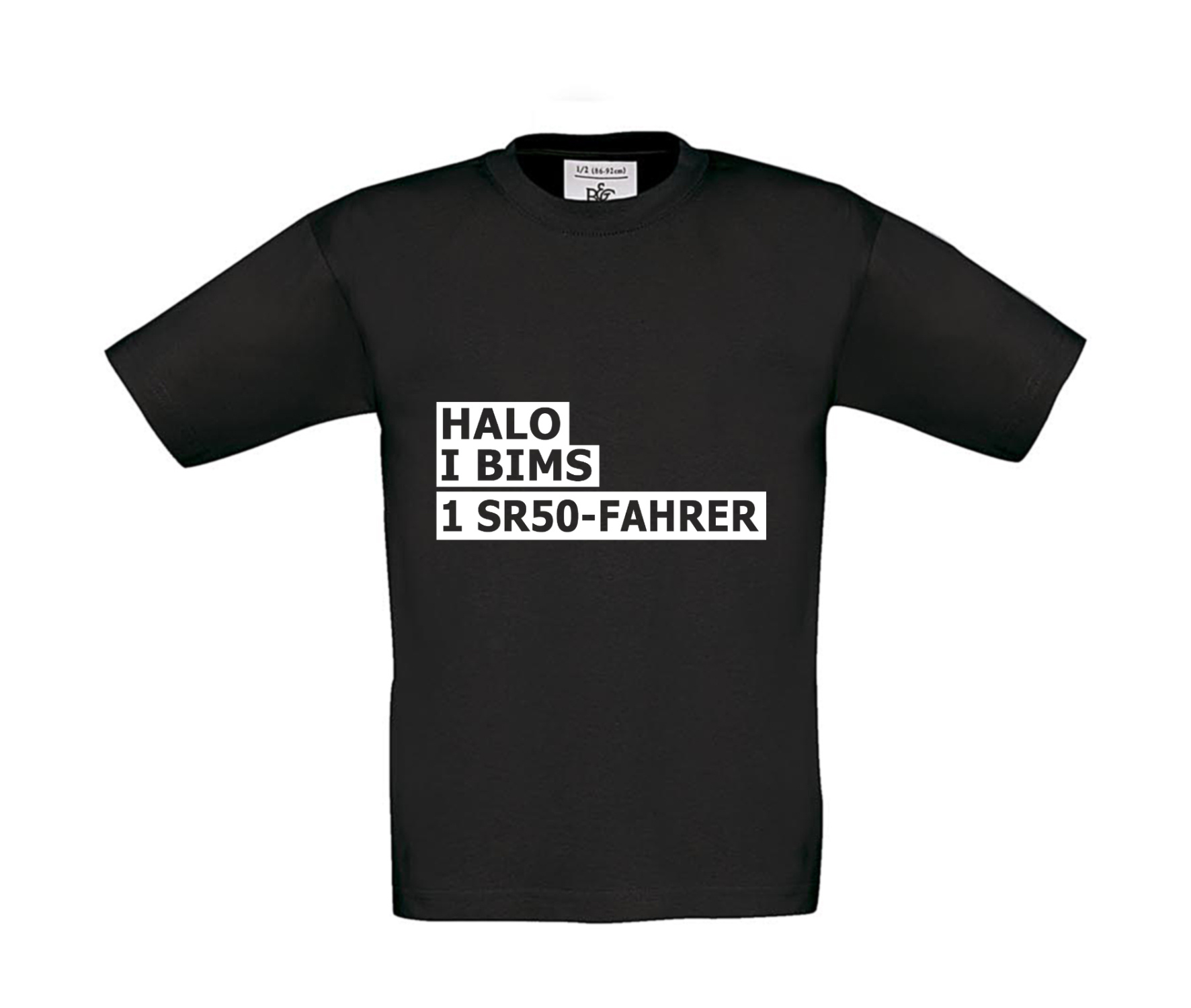 T-Shirt Kinder 2Takter - Halo I bims 1 SR50-Fahrer