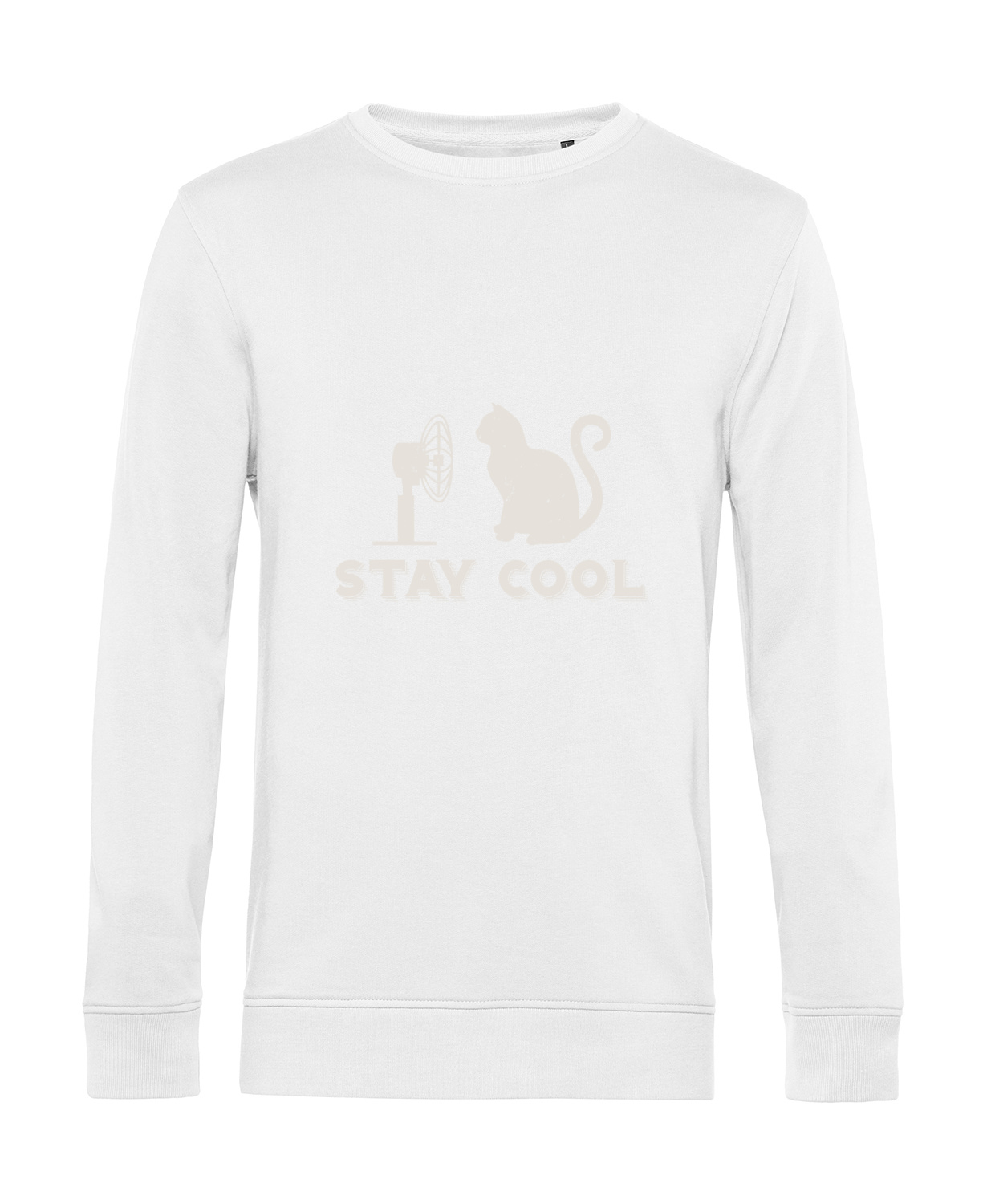 Nachhaltiges Sweatshirt Herren Katzen - Stay Cool