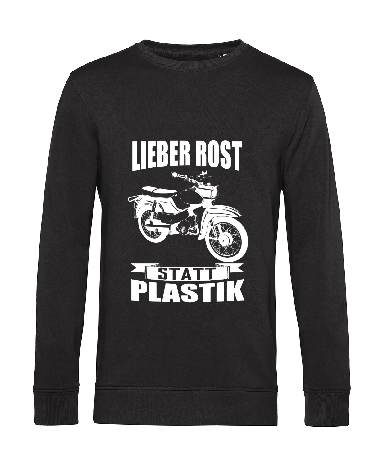 Nachhaltiges Sweatshirt Herren 2Takter - Lieber Rost statt Plastik Star