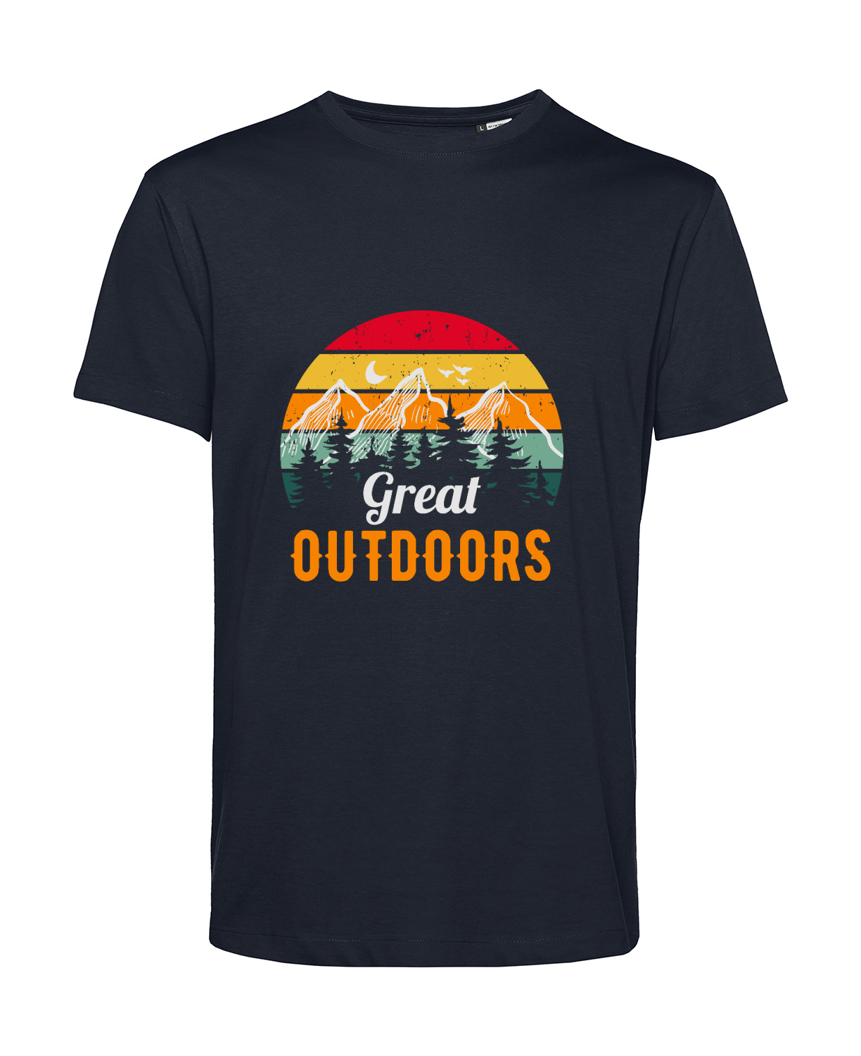 Nachhaltiges T-Shirt Herren Outdoor - Great Outdoors