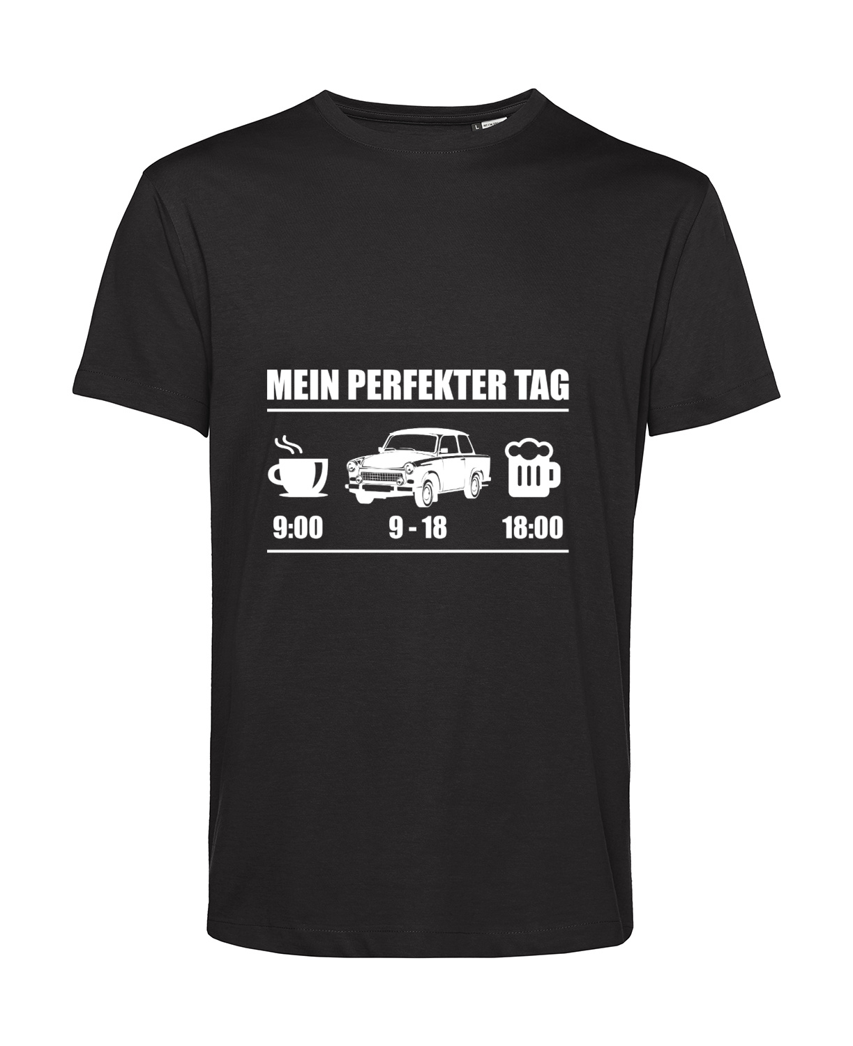 Nachhaltiges T-Shirt Herren 2Takter - Mein perfekter Tag Trabant