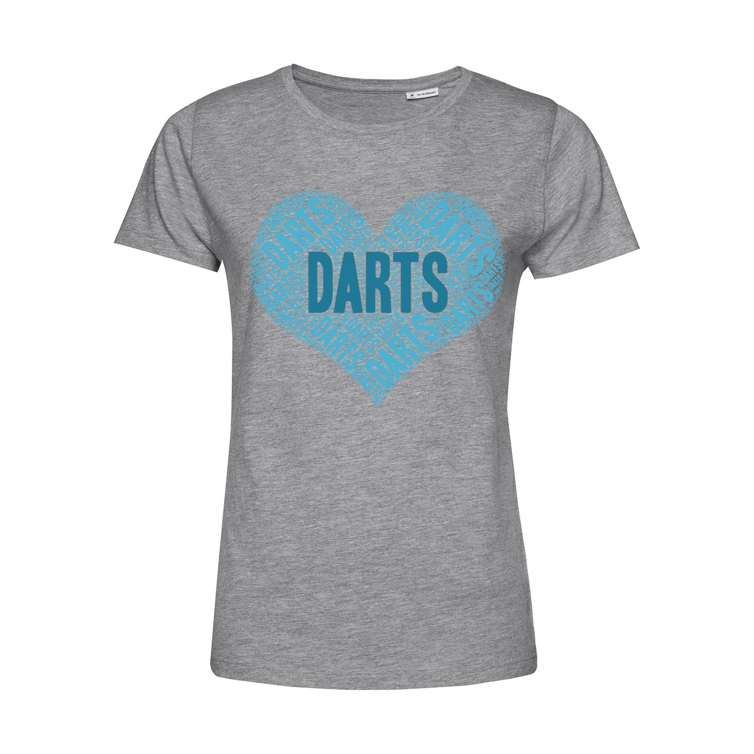 Nachhaltiges T-Shirt Damen Darts Heart